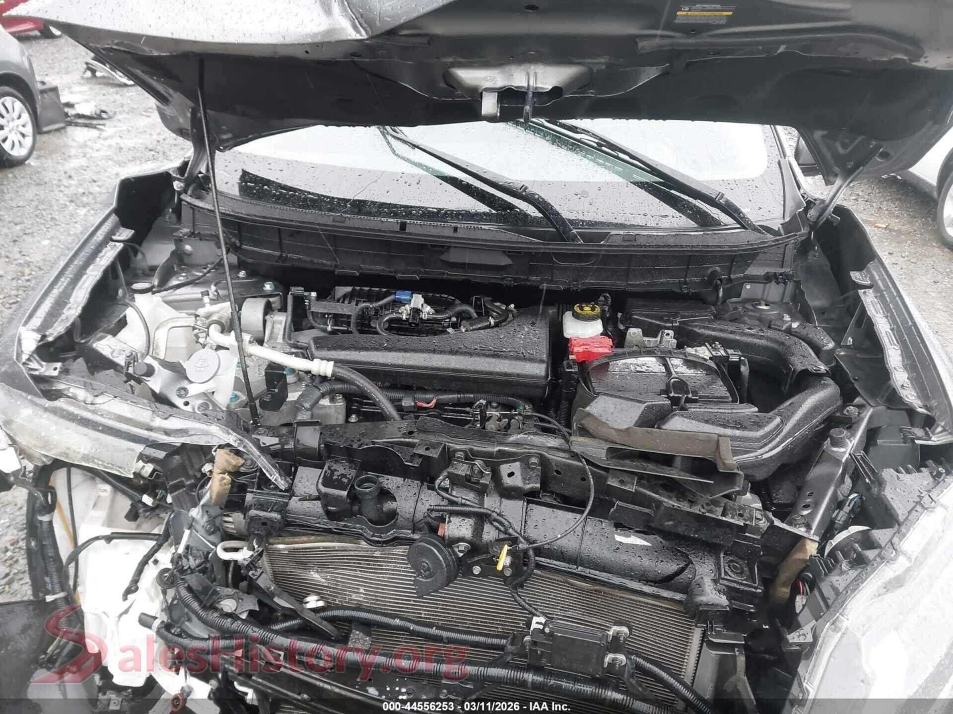2020 NISSAN ROGUE VIN JN8AT2MT0LW039382, interior dashboard