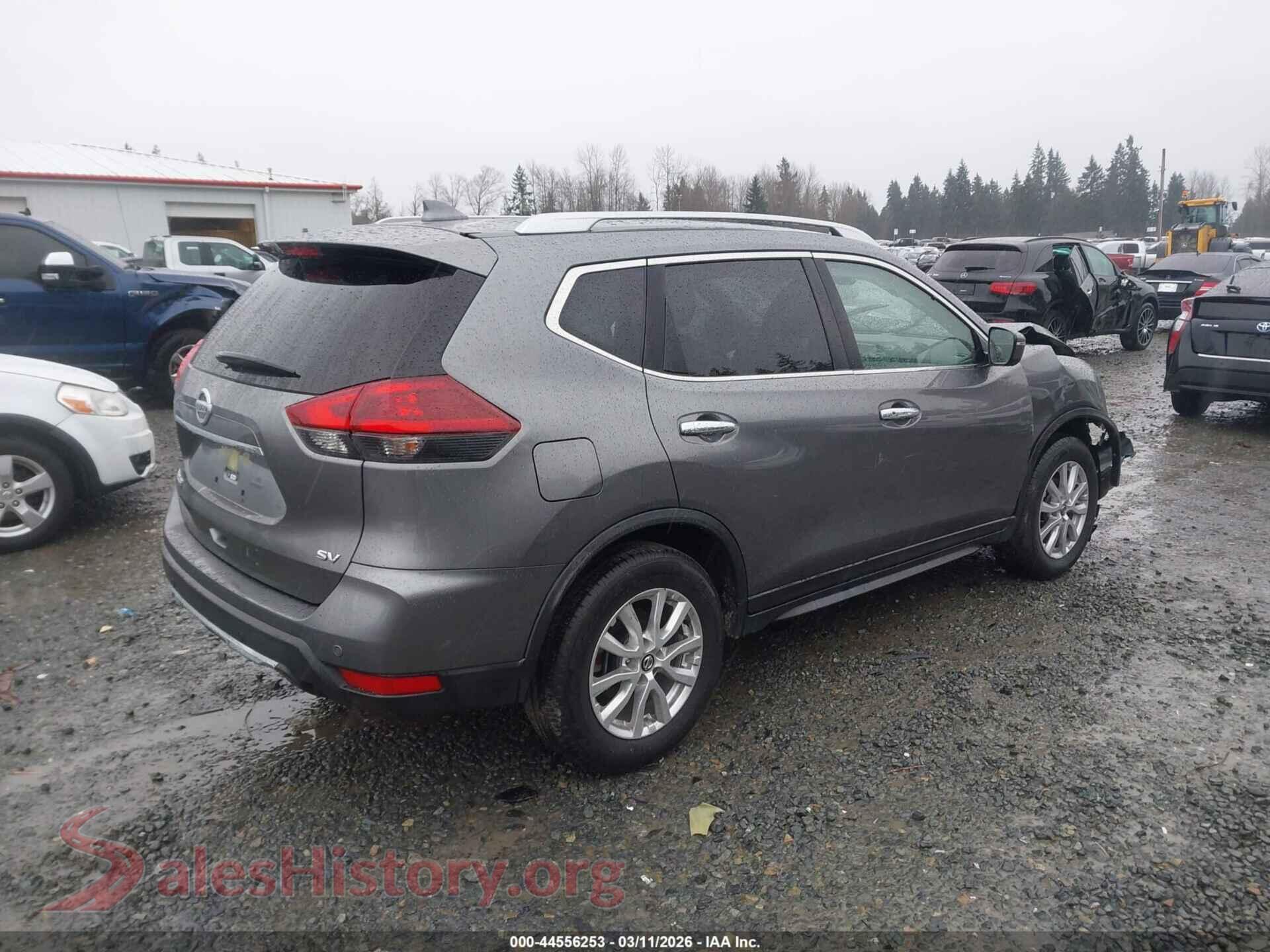 2020 NISSAN ROGUE VIN JN8AT2MT0LW039382, rear driver side