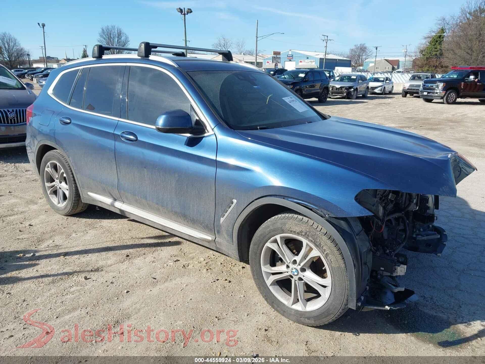 5UXTR9C53KLR06819 2019 BMW X3