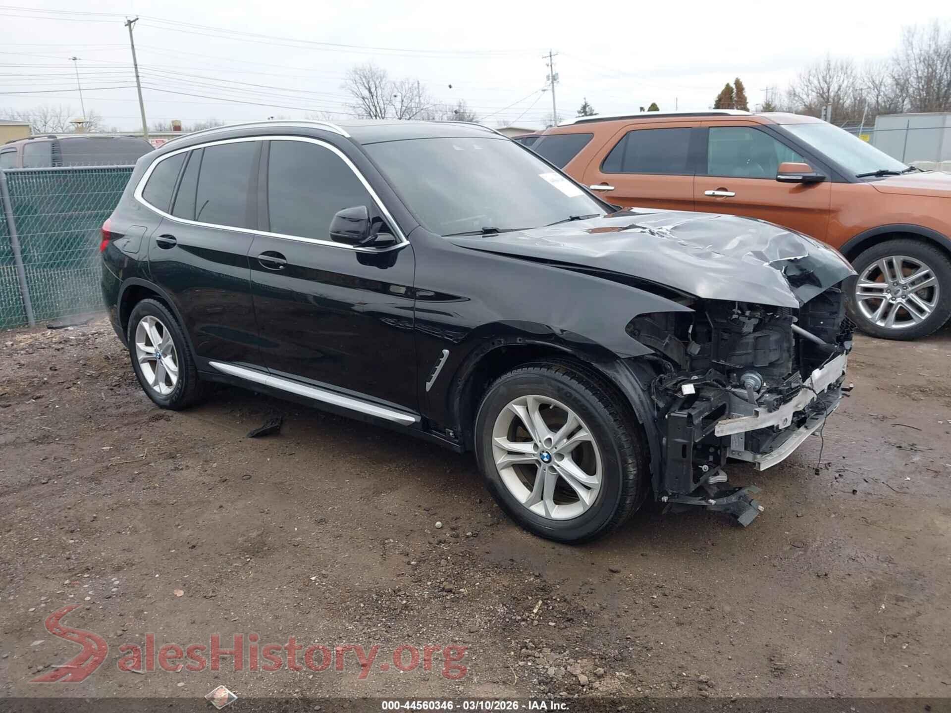 5UXTY5C09LLE58123 2020 BMW X3