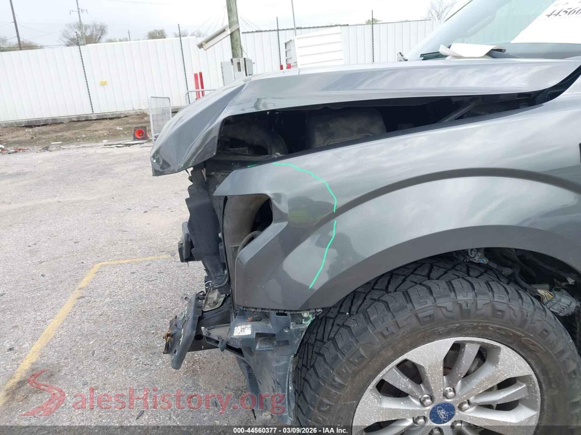 2018 FORD F-150 VIN 1FTEW1CP0JKF70590, rear passenger side
