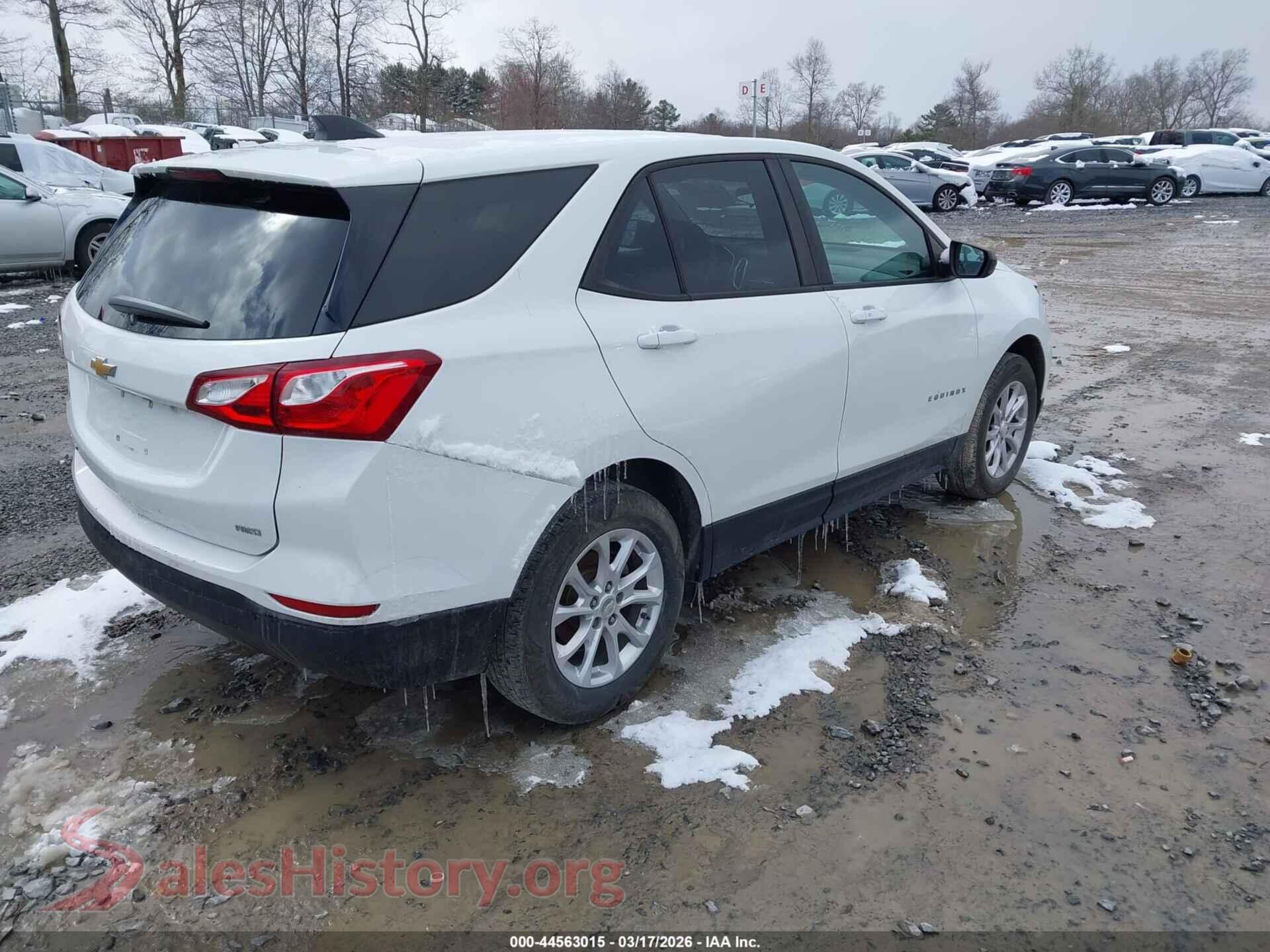 2020 CHEVROLET EQUINOX VIN 3GNAXSEV8LS504378, rear driver side