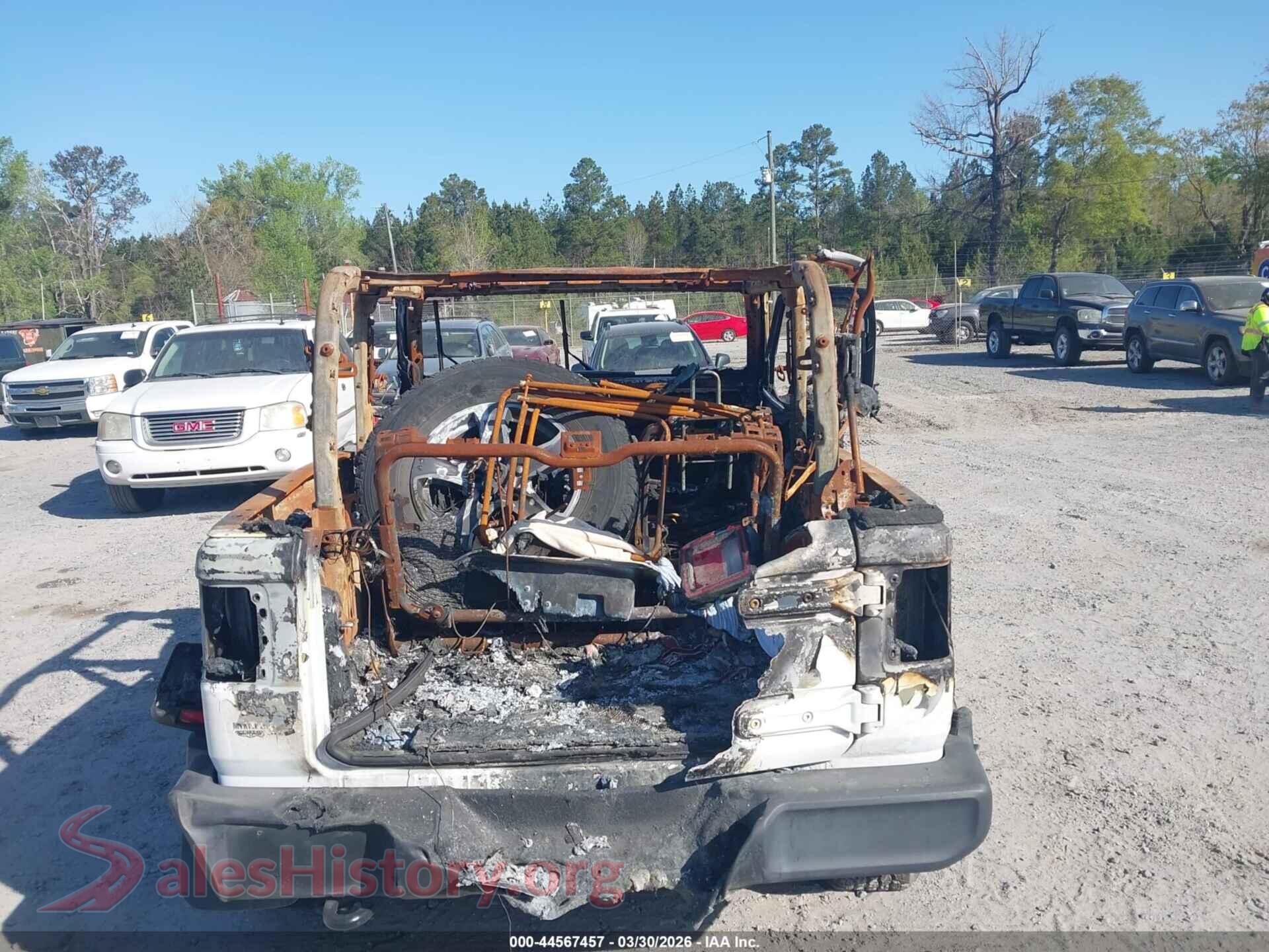 2018 JEEP WRANGLER VIN 1C4GJXAG5JW169459, auction photo 17