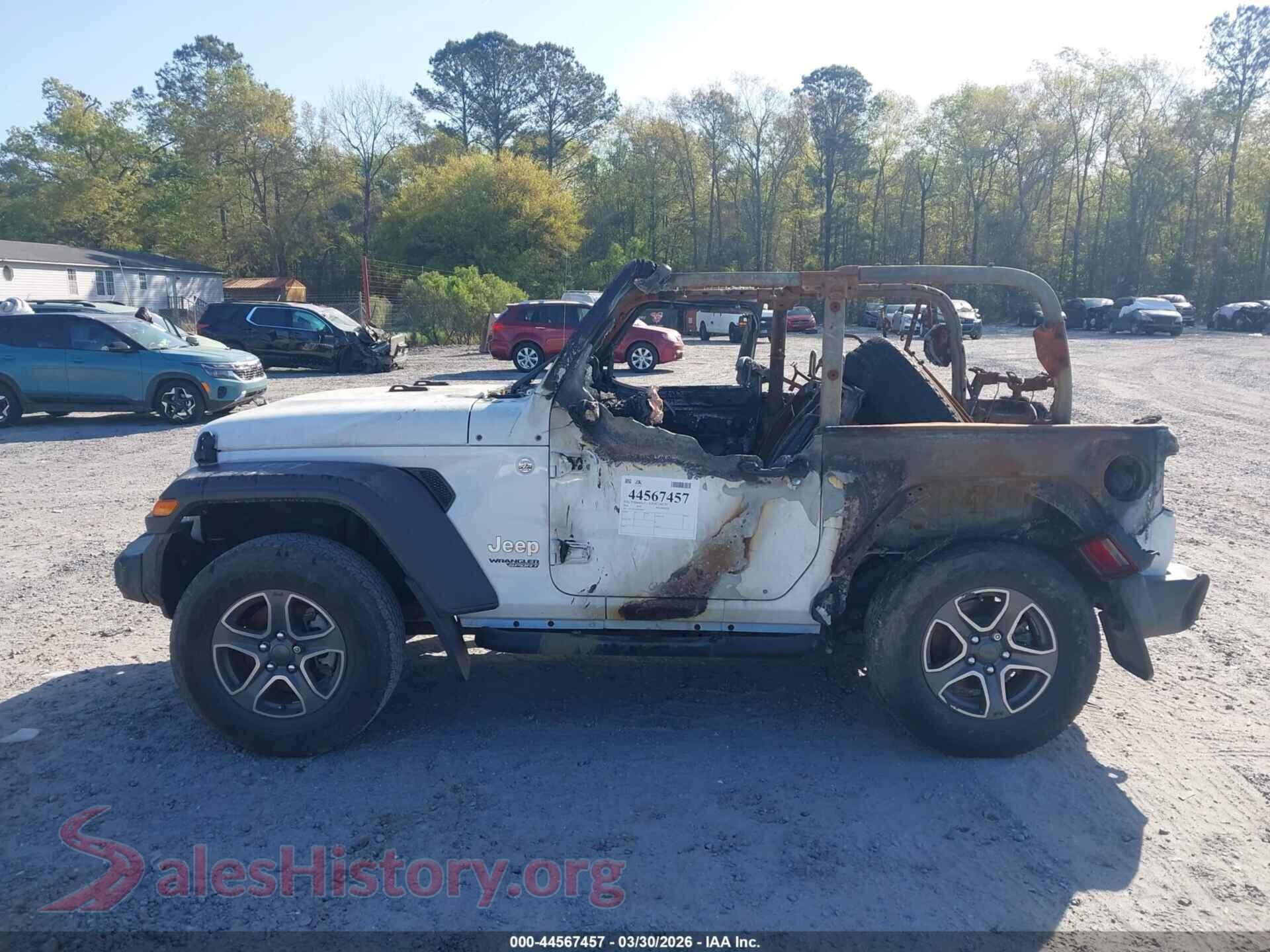 2018 JEEP WRANGLER VIN 1C4GJXAG5JW169459, auction photo 15
