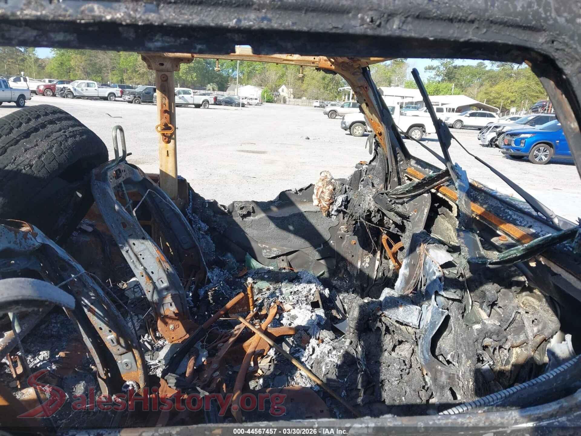 2018 JEEP WRANGLER VIN 1C4GJXAG5JW169459, rear view