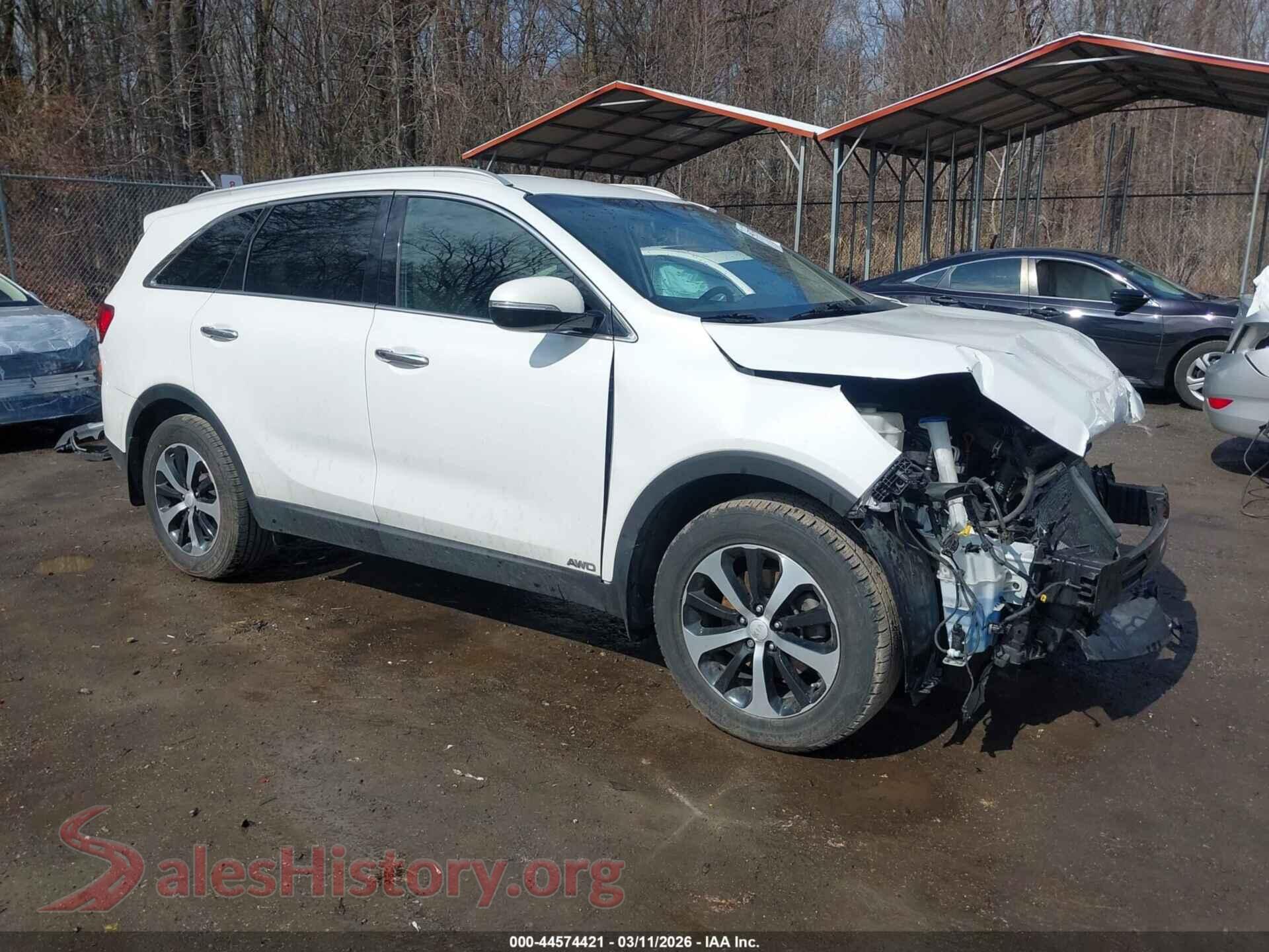 5XYPHDA14HG221533 2017 KIA SORENTO