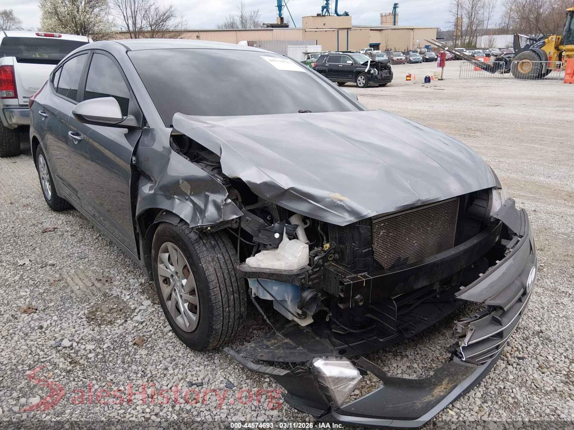 KMHD74LF1KU831745 2019 HYUNDAI ELANTRA