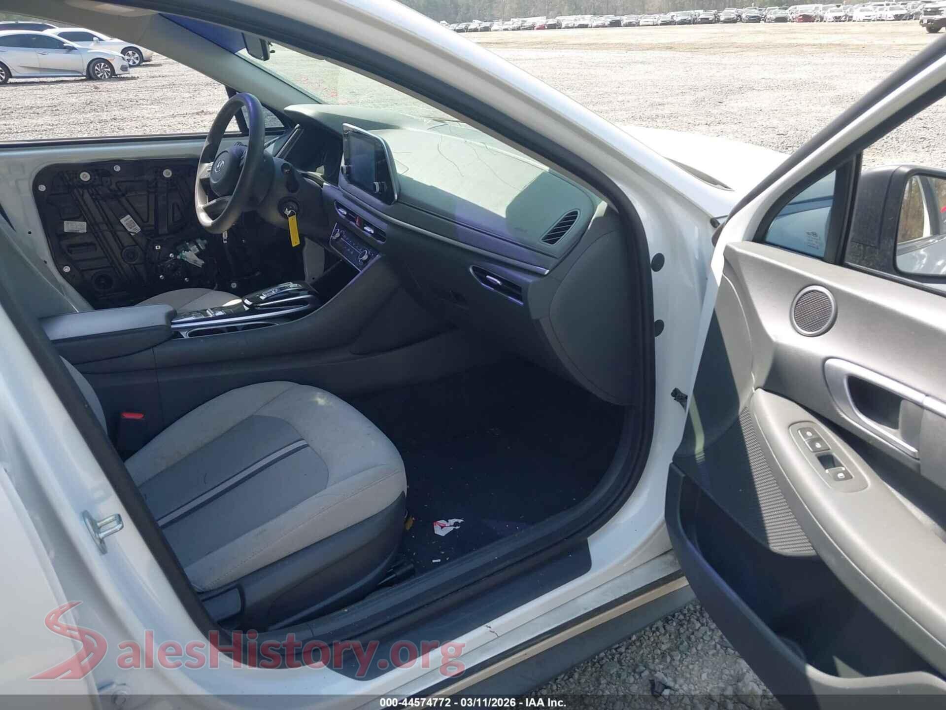 2020 HYUNDAI SONATA VIN 5NPEG4JA9LH016706, rear view