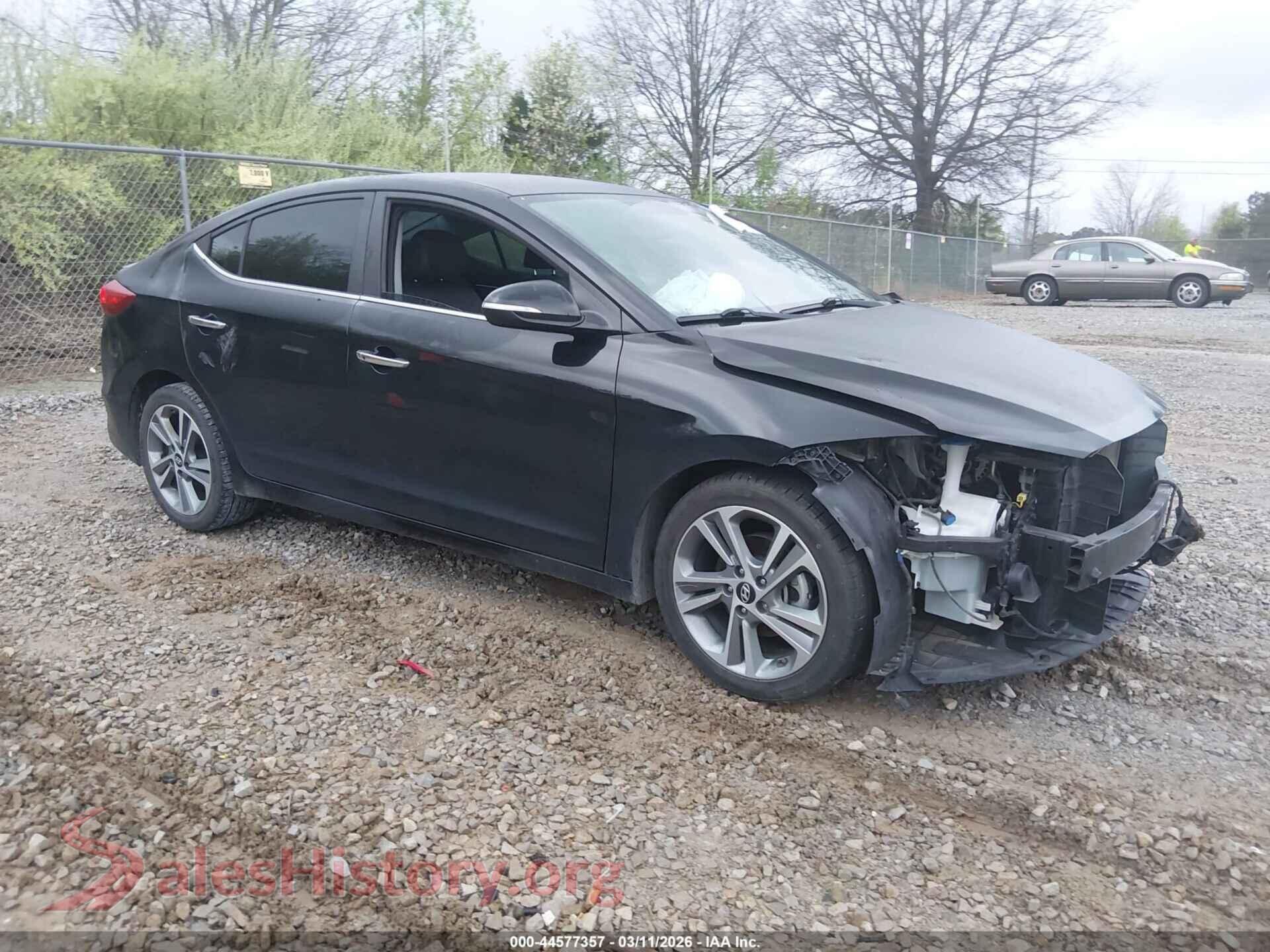 KMHD84LF1HU335933 2017 HYUNDAI ELANTRA