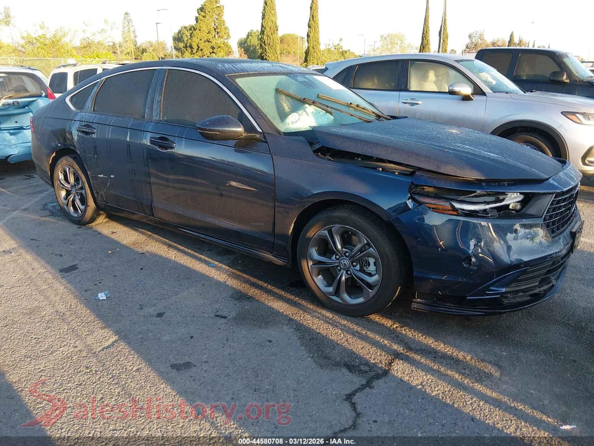 2024 HONDA ACCORD HYBRID VIN 1HGCY2F60RA088909, auction photo