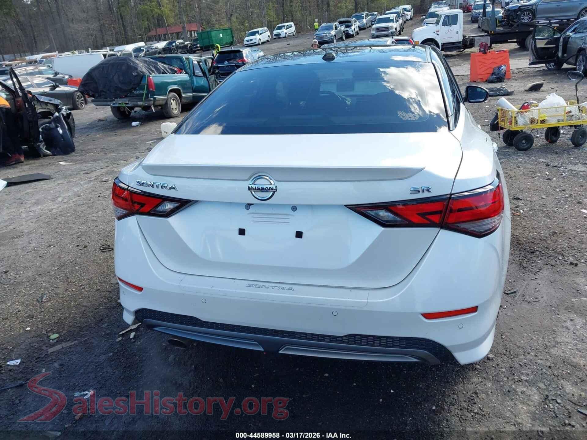 2022 NISSAN SENTRA VIN 3N1AB8DV7NY291535, auction photo 17