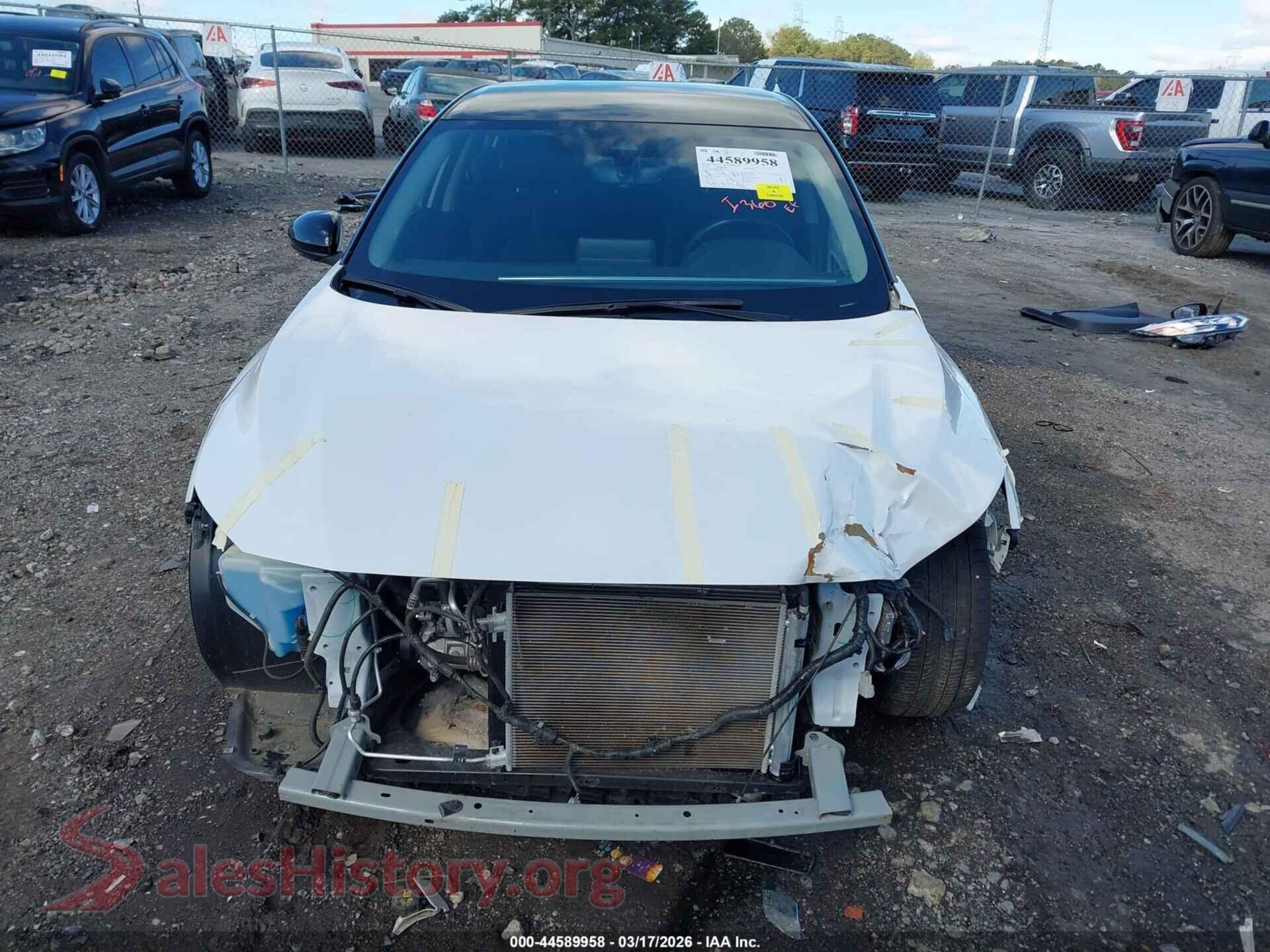 2022 NISSAN SENTRA VIN 3N1AB8DV7NY291535, auction photo 13