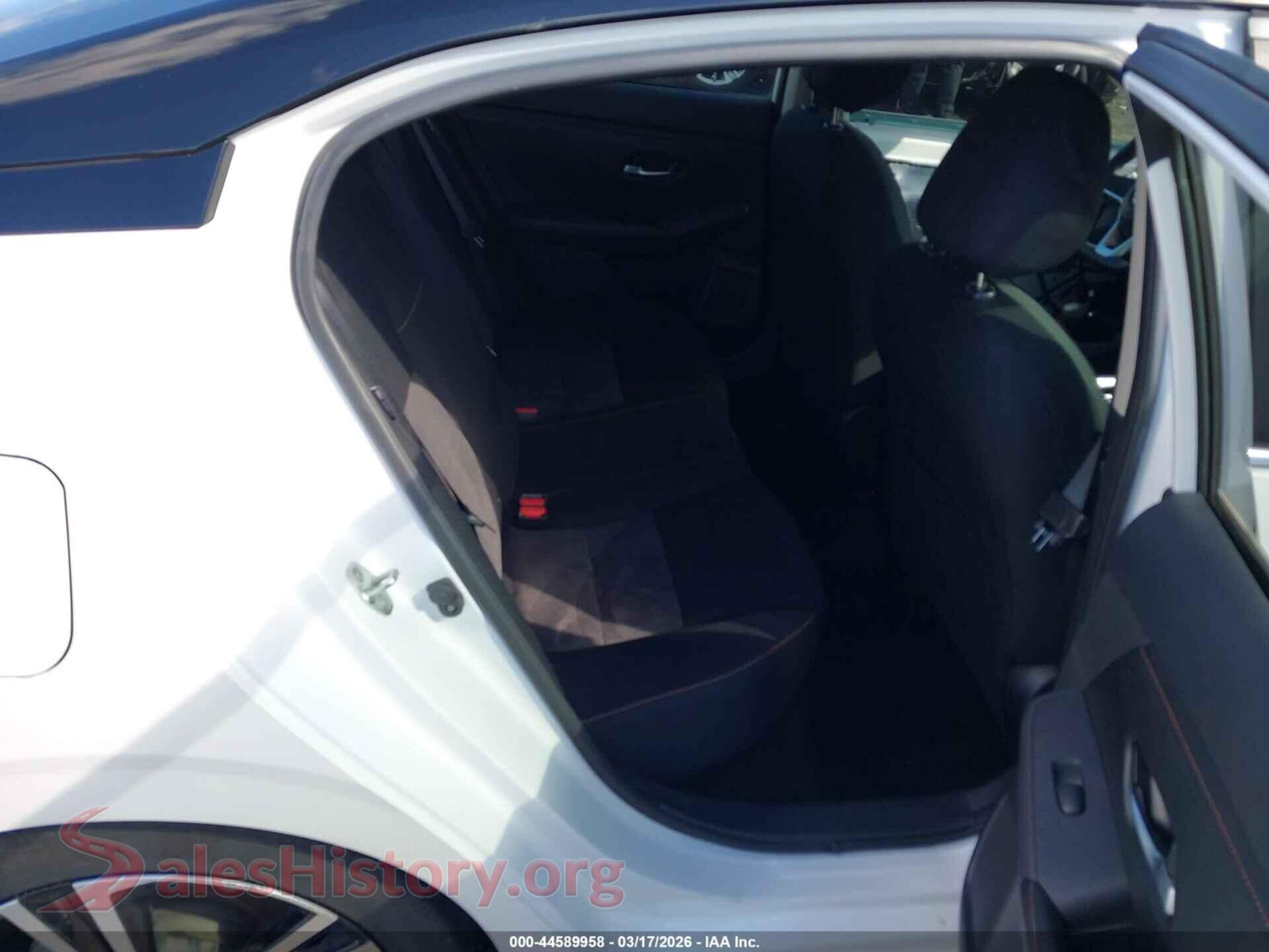 2022 NISSAN SENTRA VIN 3N1AB8DV7NY291535, front passenger side
