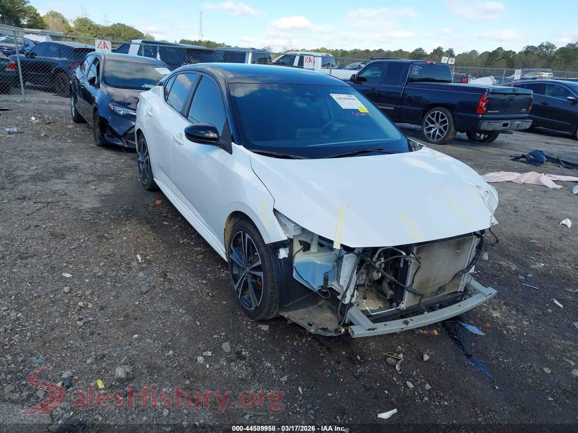 3N1AB8DV7NY291535 2022 NISSAN SENTRA