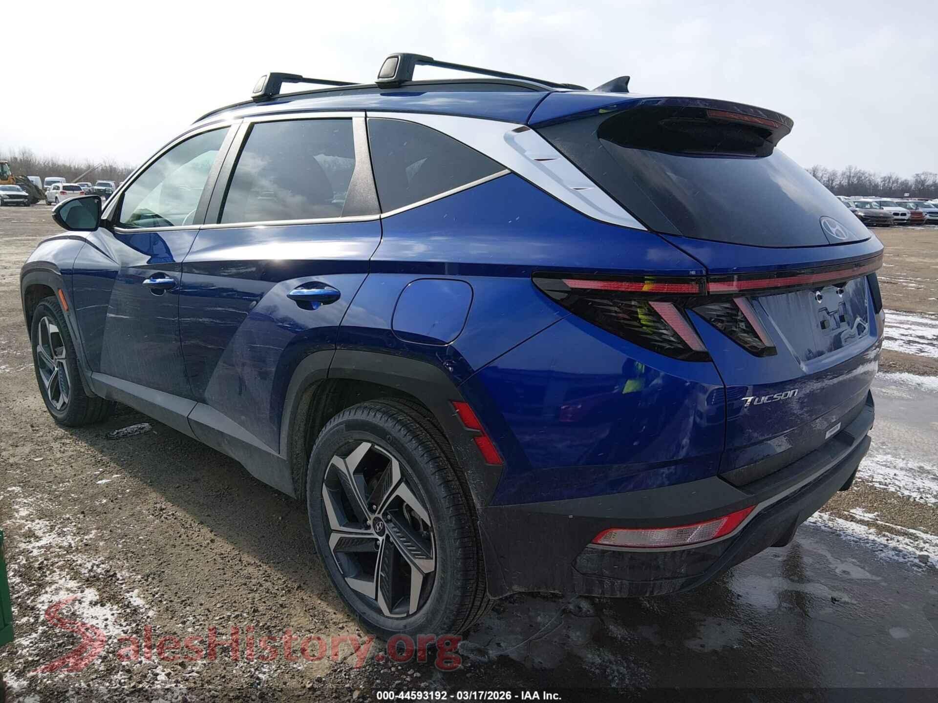 2023 HYUNDAI TUCSON VIN 5NMJFCAE9PH287962, driver side view