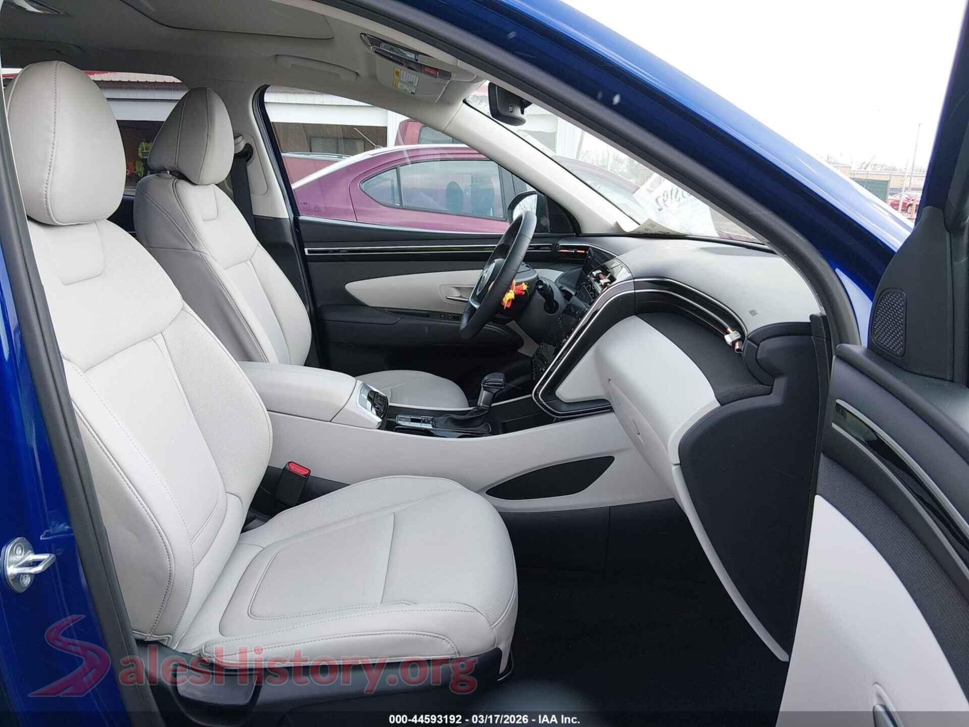 2023 HYUNDAI TUCSON VIN 5NMJFCAE9PH287962, rear view