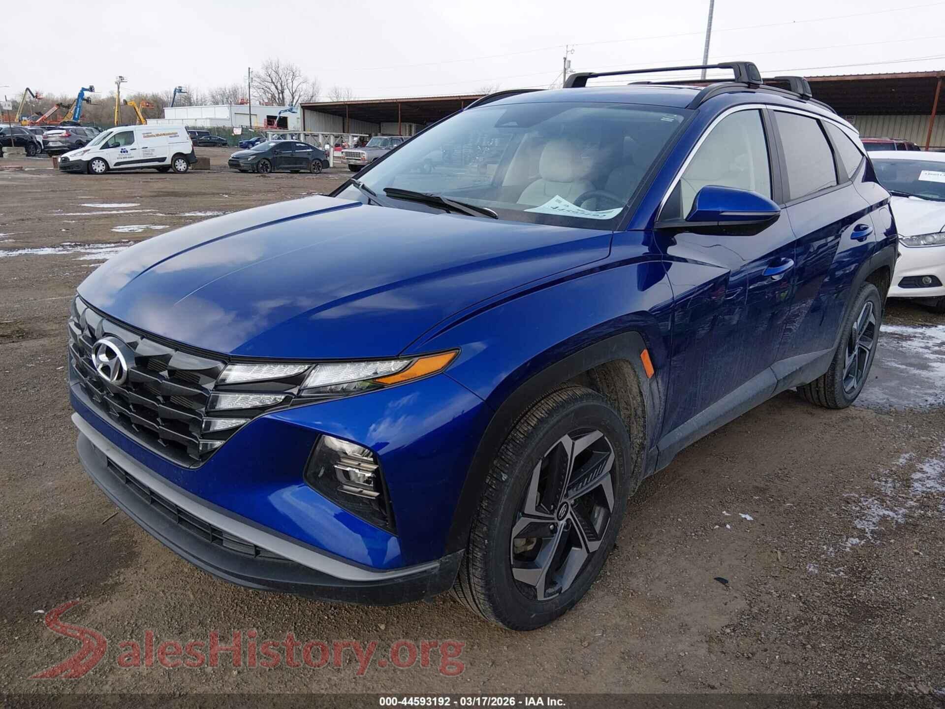 2023 HYUNDAI TUCSON VIN 5NMJFCAE9PH287962, front view