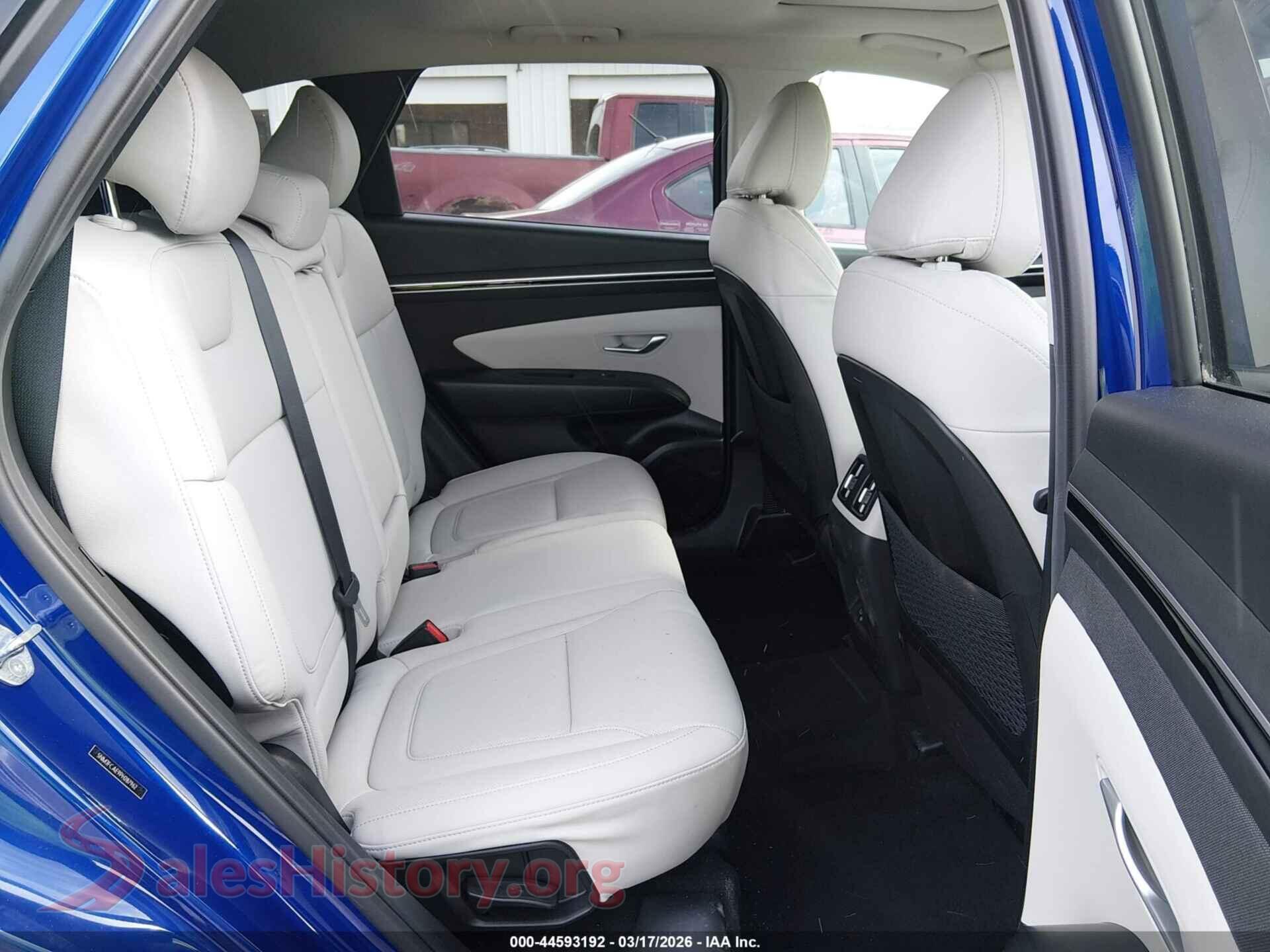 2023 HYUNDAI TUCSON VIN 5NMJFCAE9PH287962, front passenger side