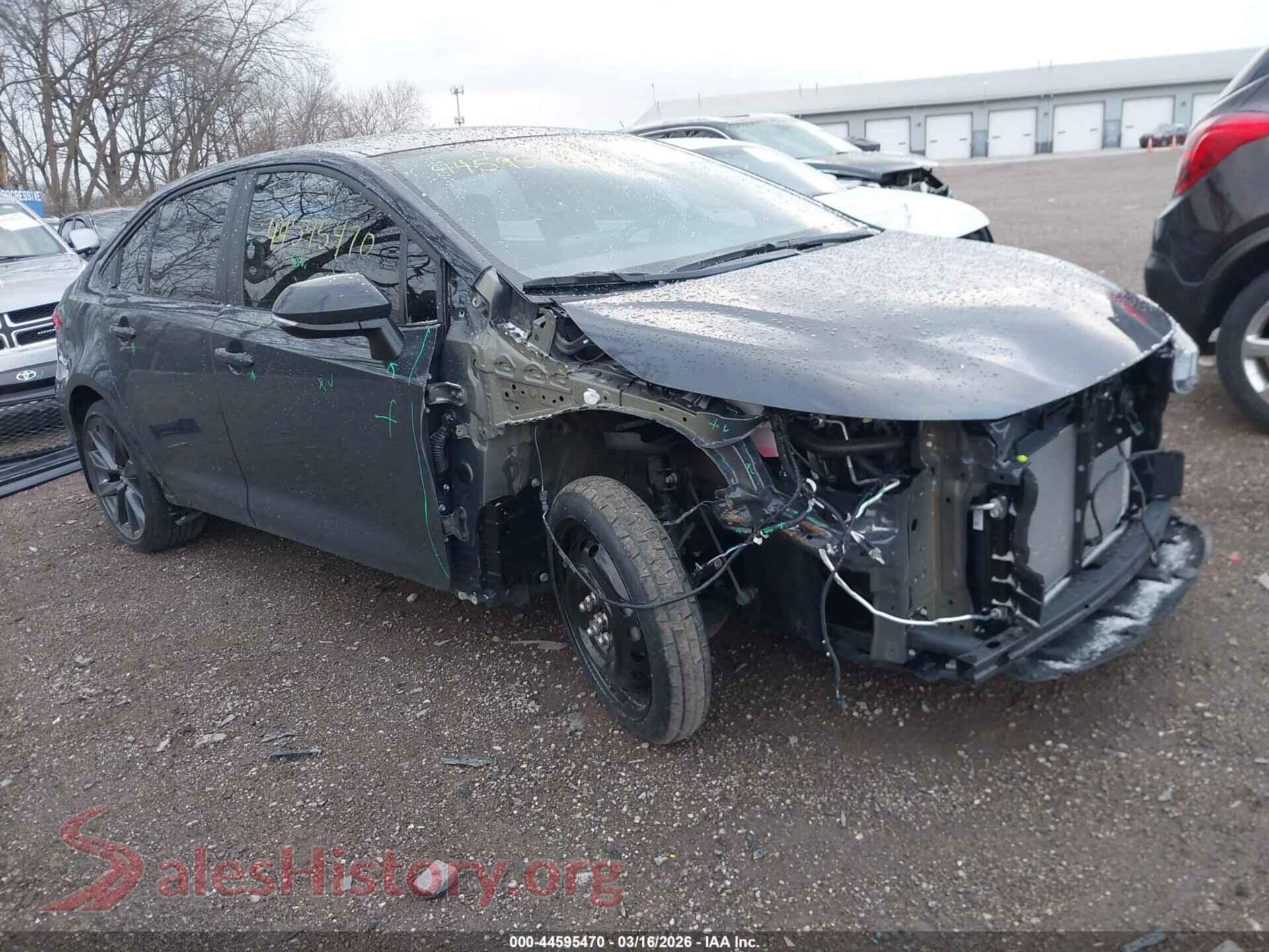 5YFS4MCEXSP239611 2025 TOYOTA COROLLA