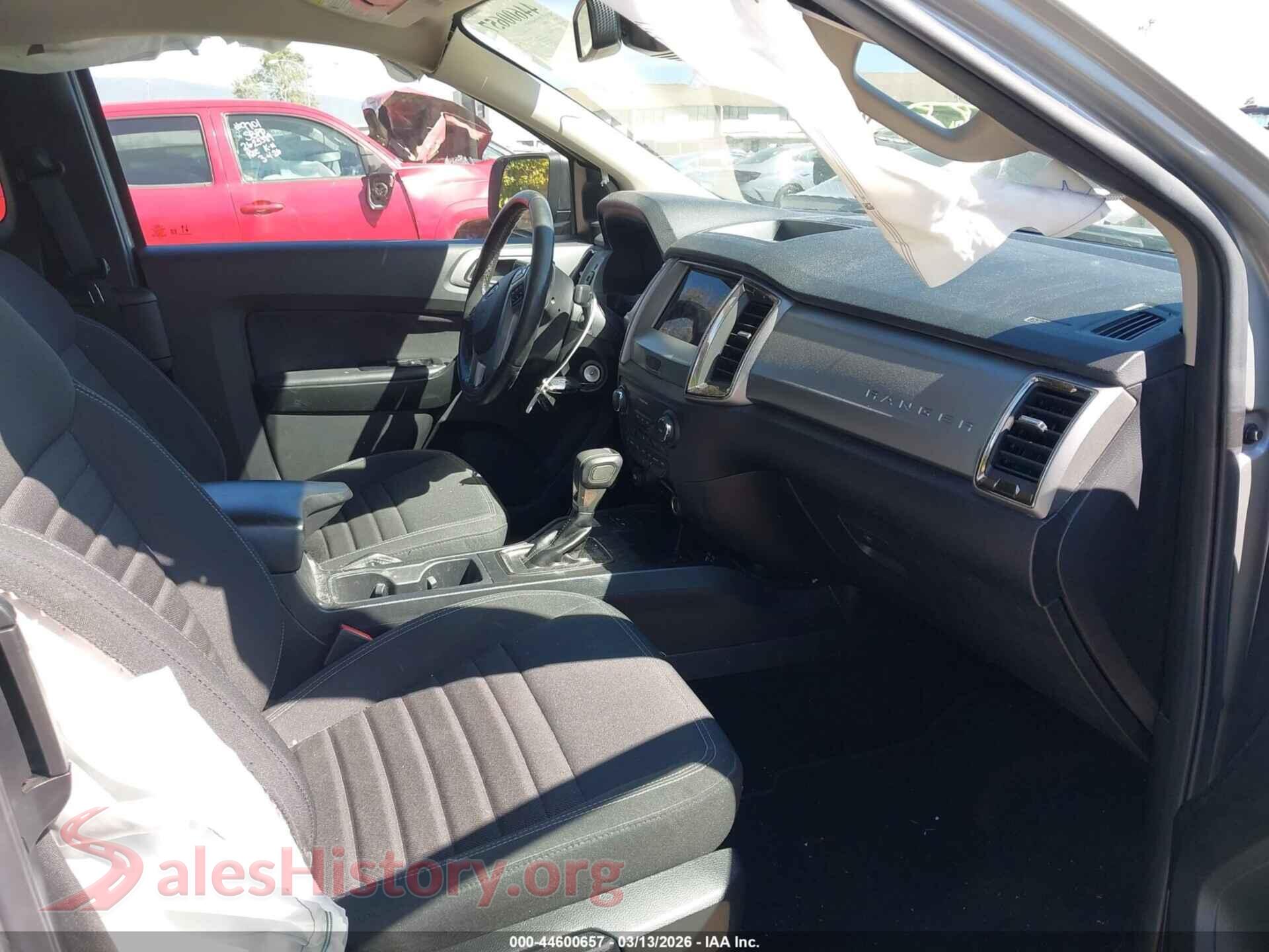 2022 FORD RANGER VIN 1FTER1EH1NLD24550, rear view