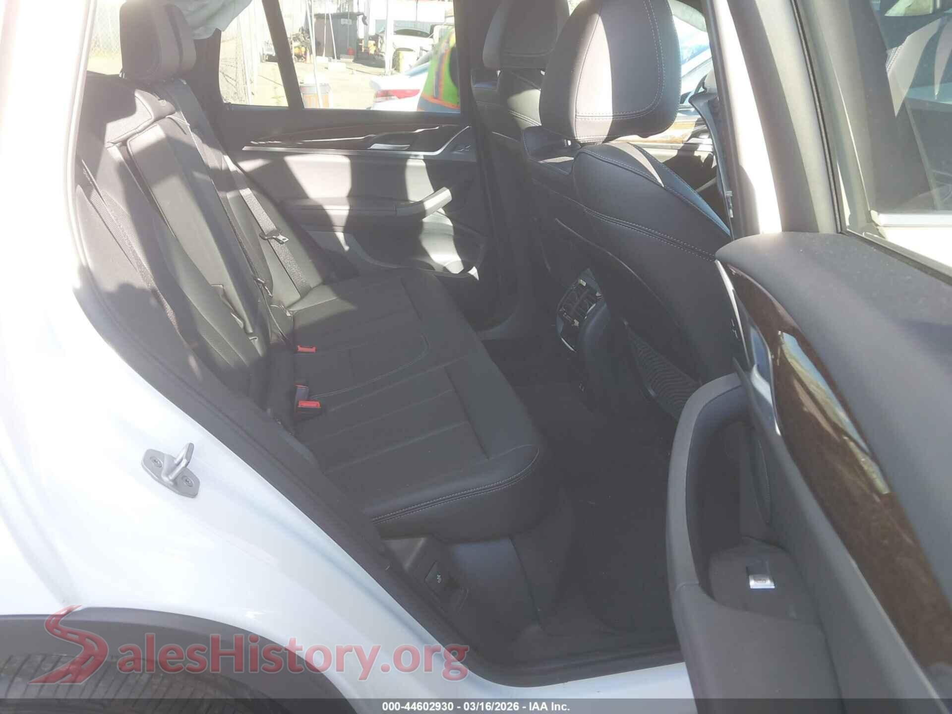 2024 BMW X3 VIN 5UX43DP0XR9U43771, front passenger side