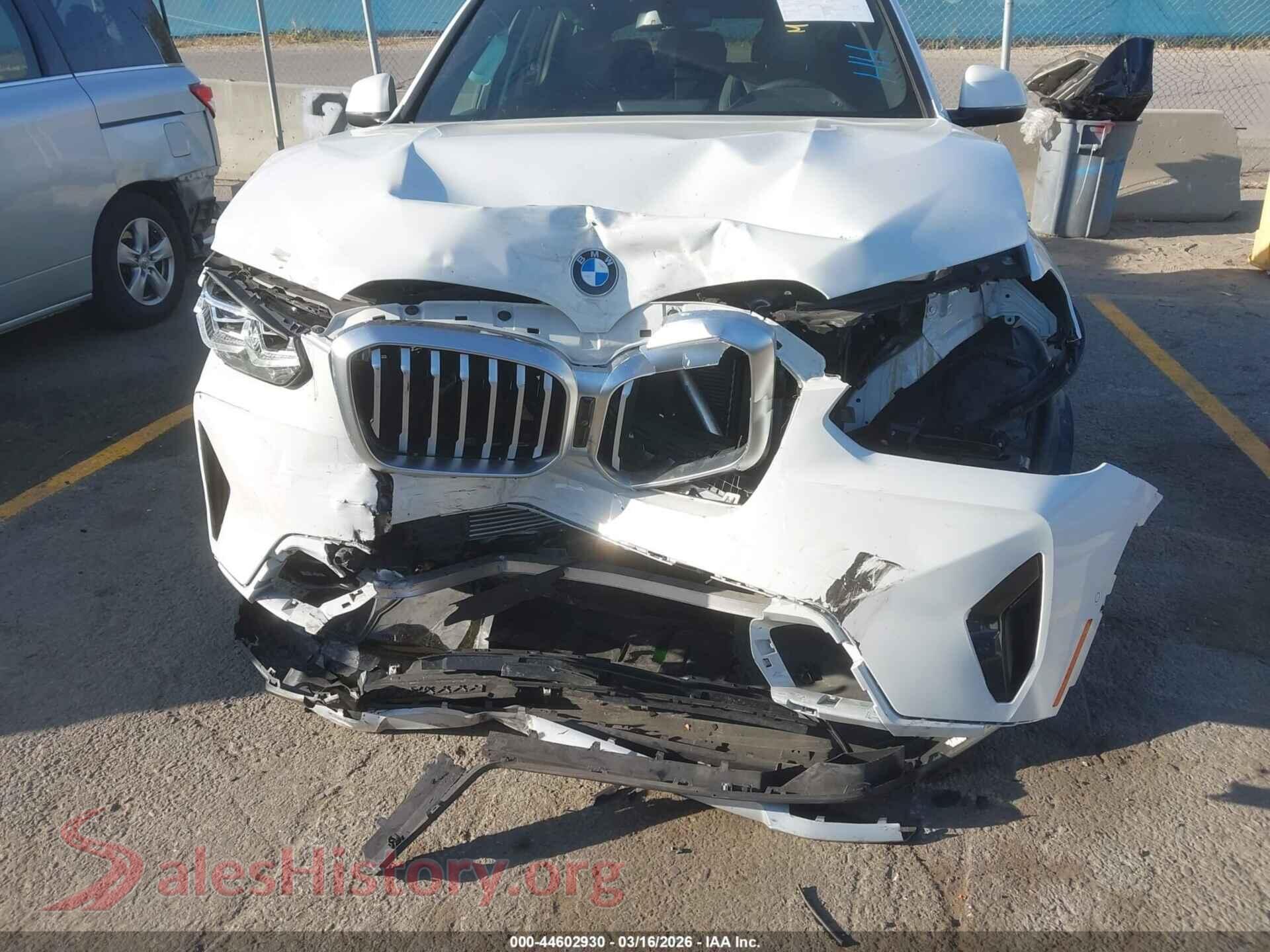 2024 BMW X3 VIN 5UX43DP0XR9U43771, auction photo 17