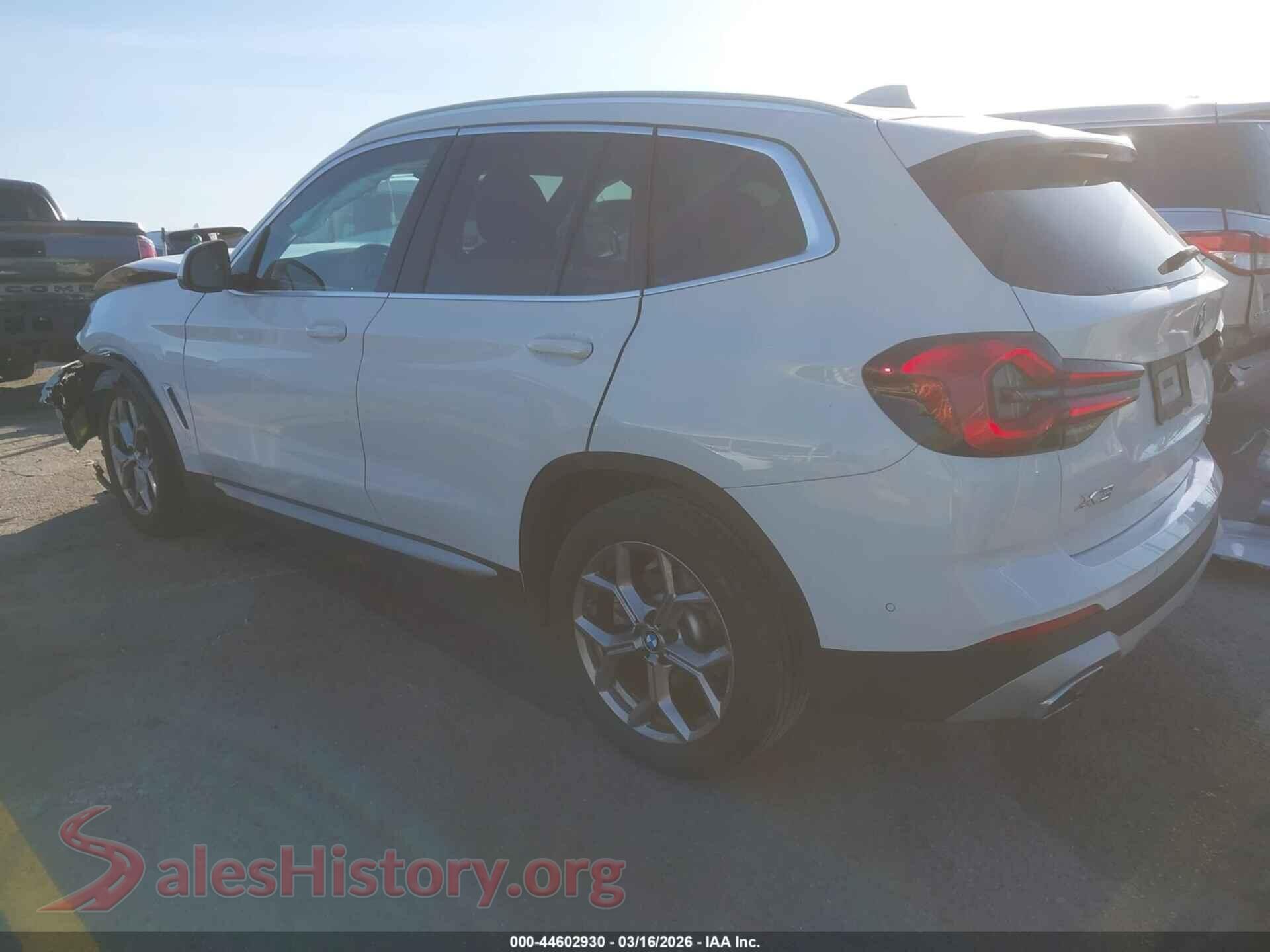 2024 BMW X3 VIN 5UX43DP0XR9U43771, driver side view