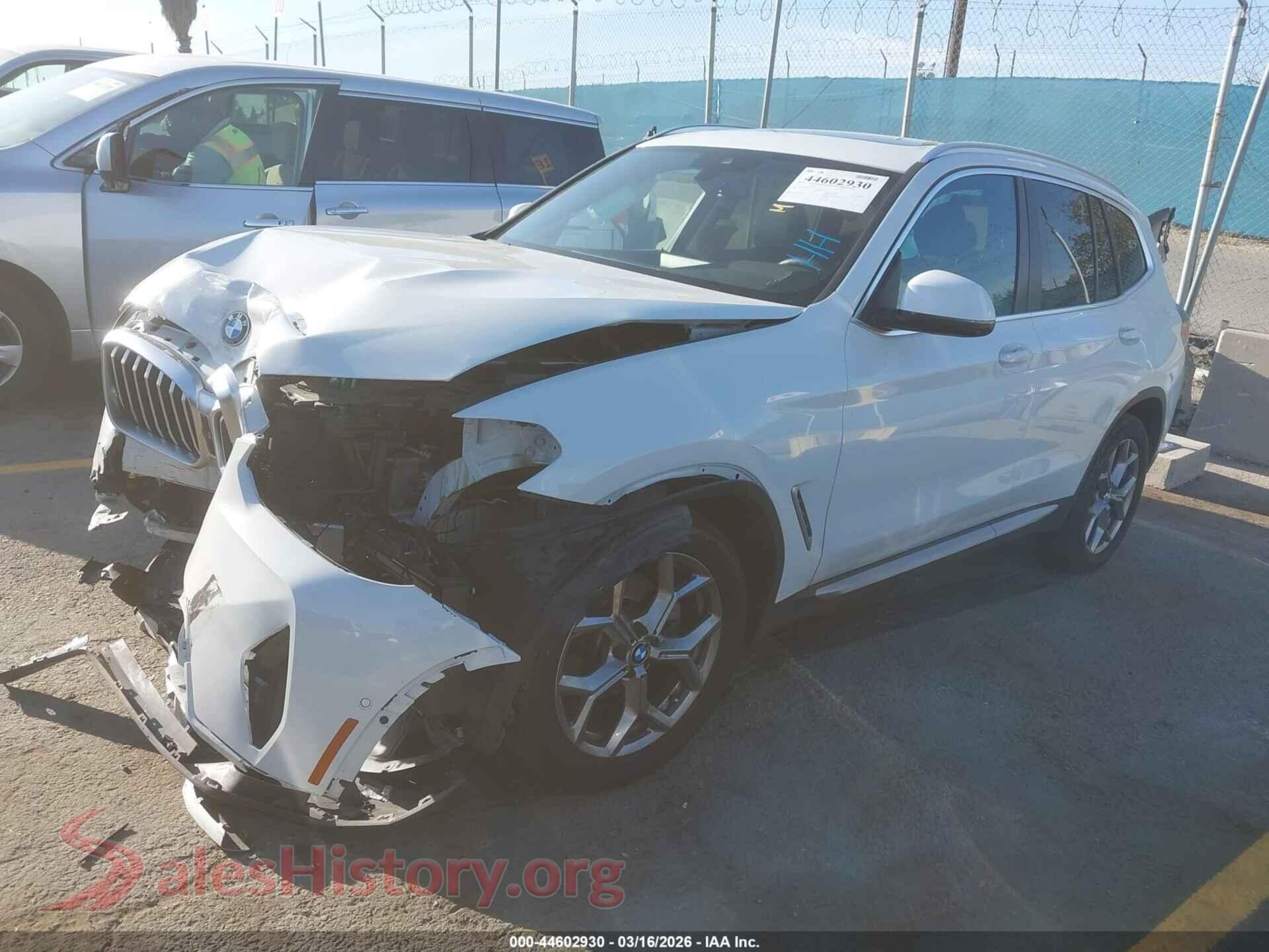 2024 BMW X3 VIN 5UX43DP0XR9U43771, front view