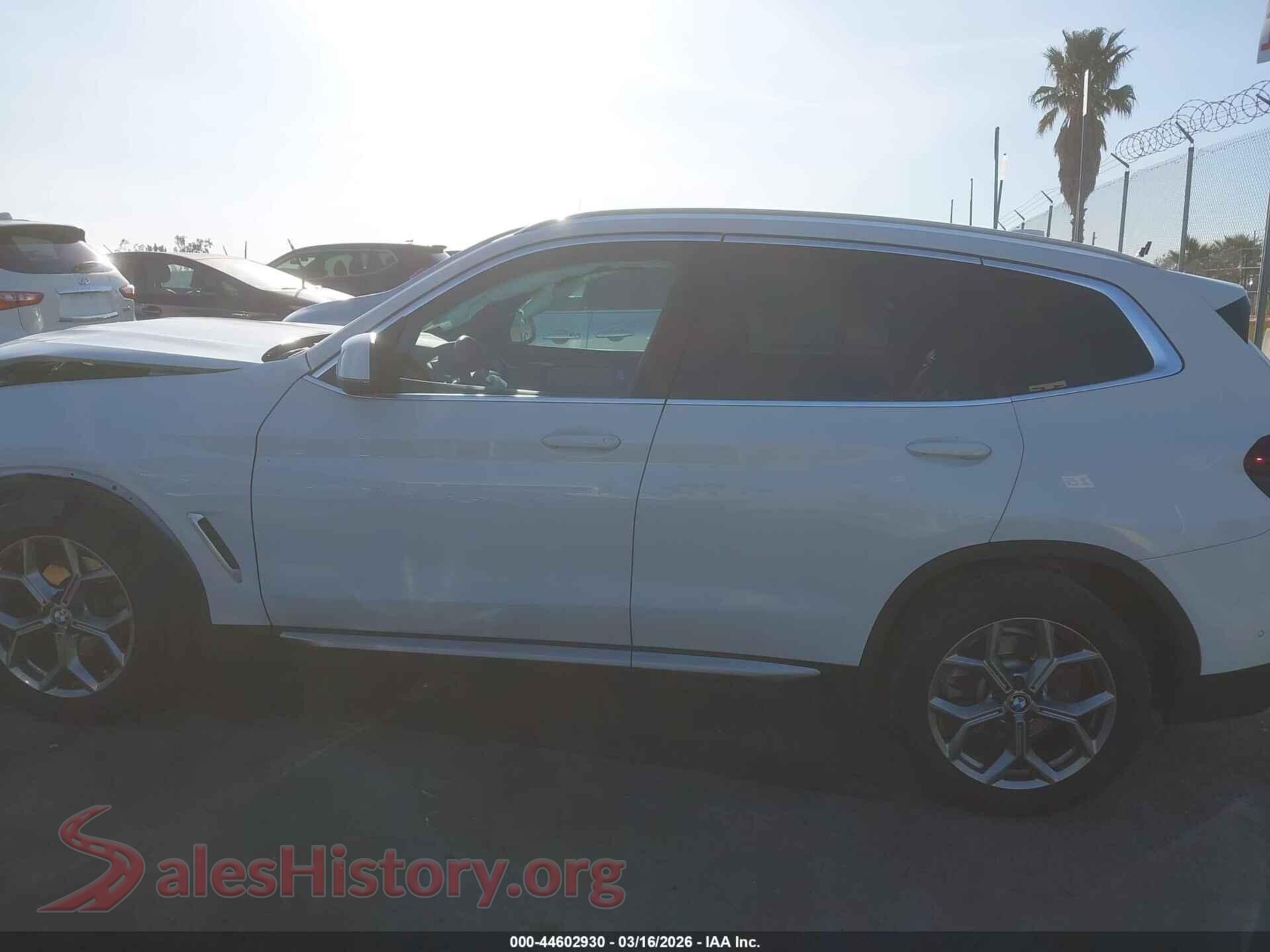 2024 BMW X3 VIN 5UX43DP0XR9U43771, auction photo 13