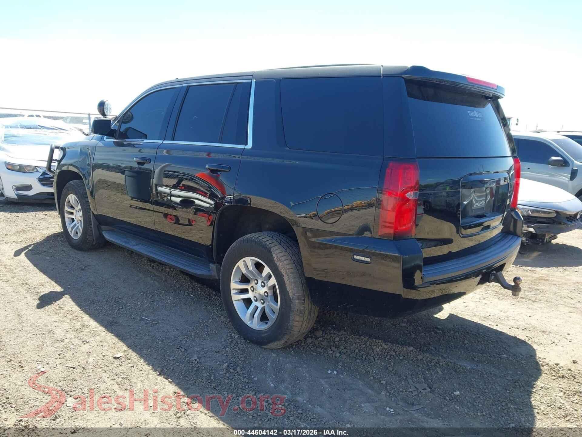 2017 CHEVROLET TAHOE VIN 1GNSKFEC6HR313576, driver side view
