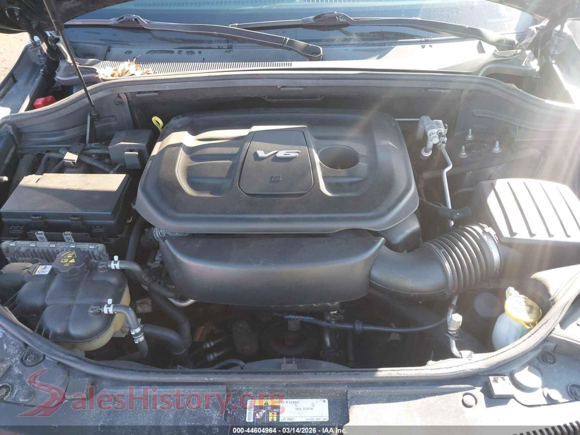 2018 JEEP GRAND CHEROKEE VIN 1C4RJFAG2JC123673, interior dashboard
