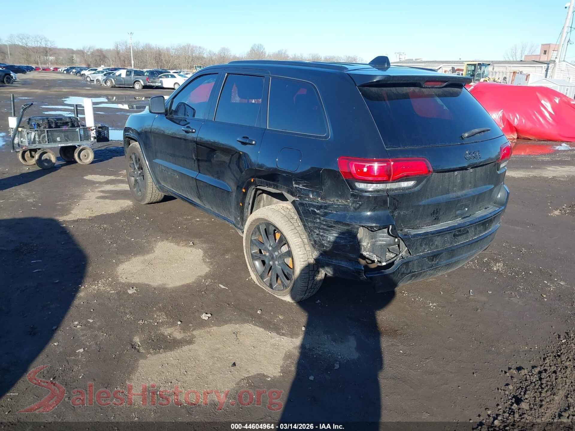2018 JEEP GRAND CHEROKEE VIN 1C4RJFAG2JC123673, driver side view