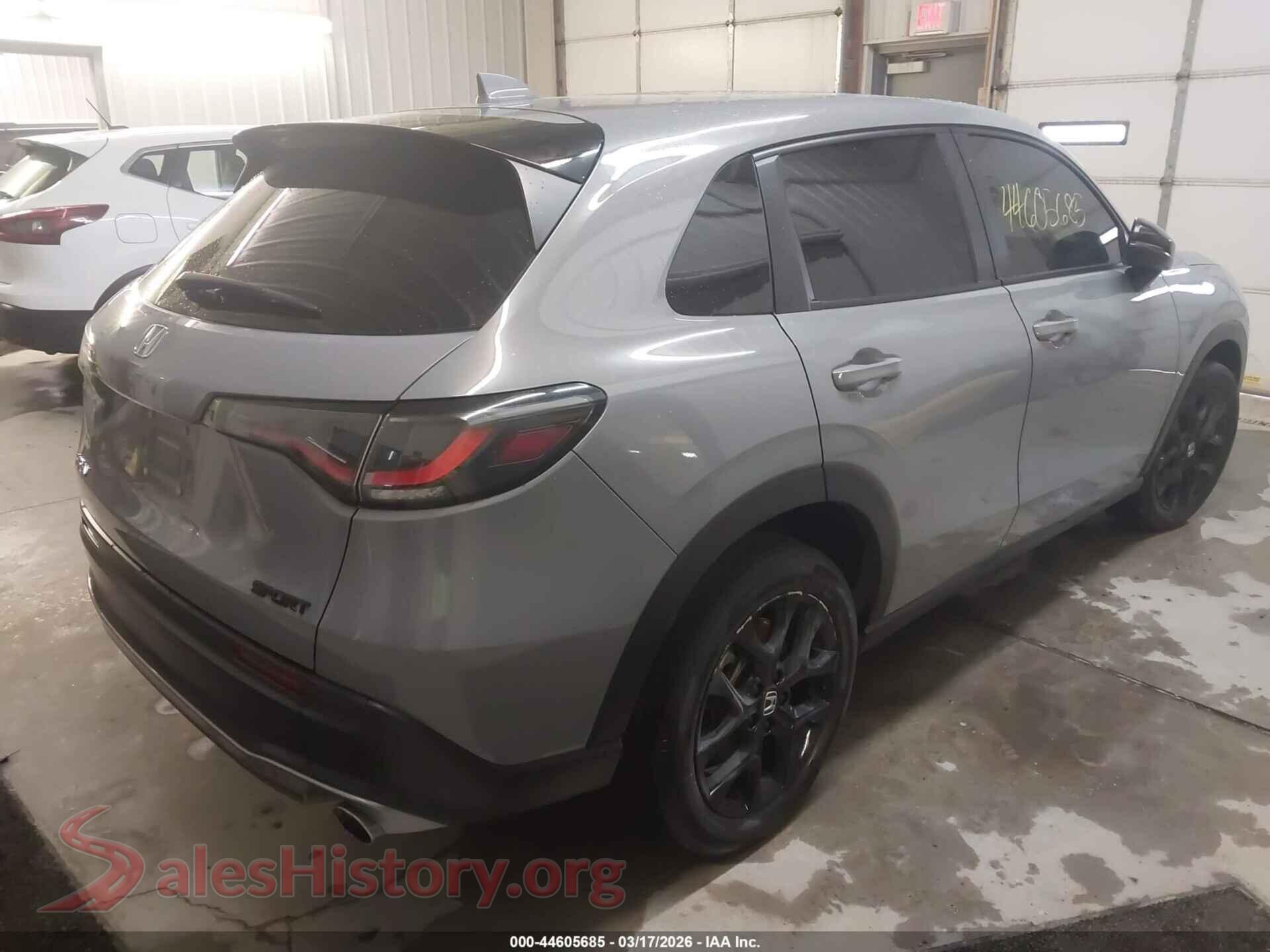 2023 HONDA HR-V VIN 3CZRZ2H59PM731973, rear driver side