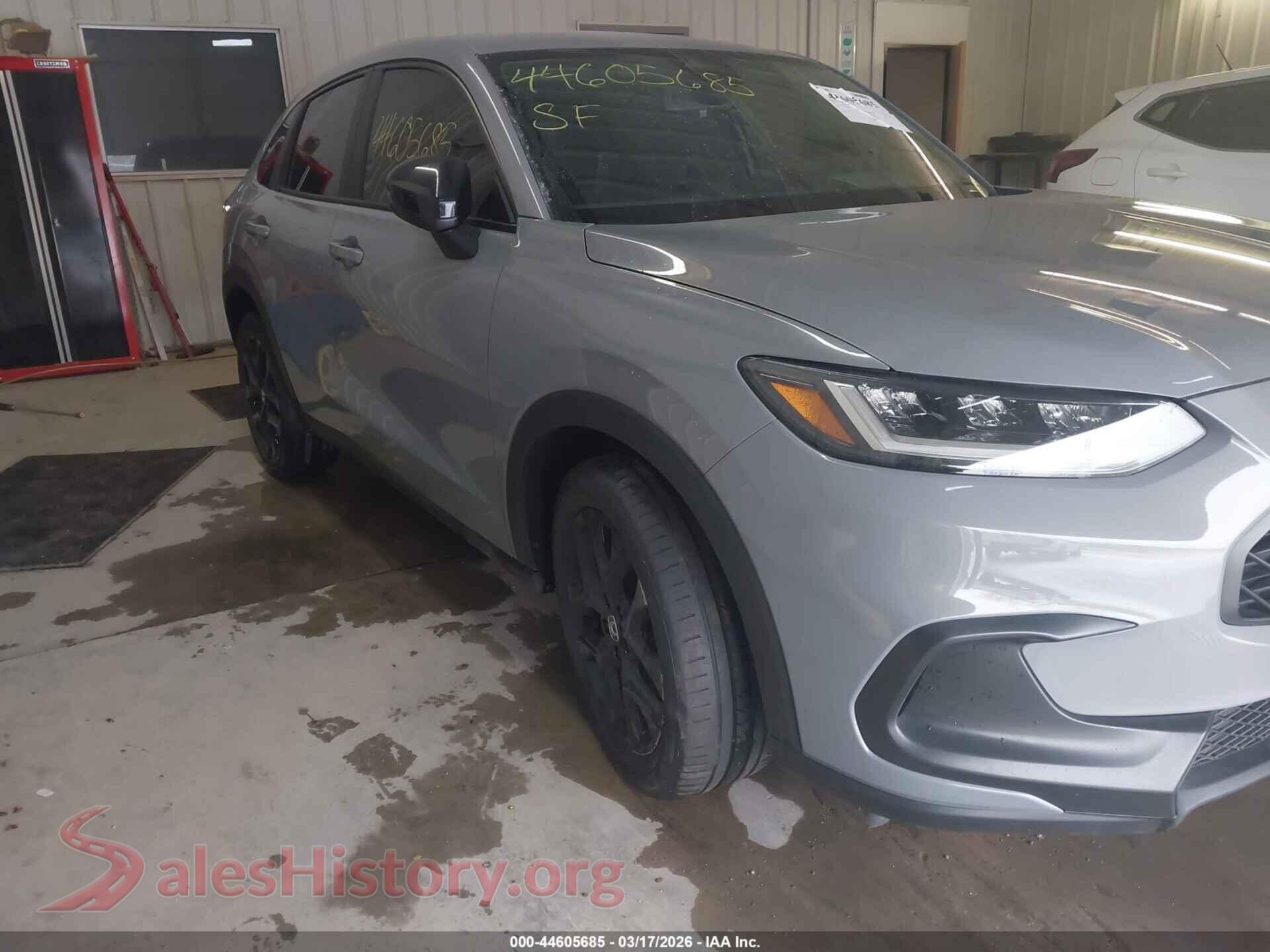 2023 HONDA HR-V VIN 3CZRZ2H59PM731973, rear passenger side