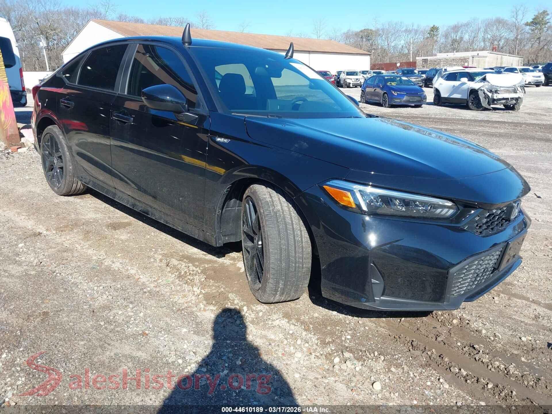 2026 HONDA CIVIC HYBRID VIN 2HGFE4F88TH330177, auction photo