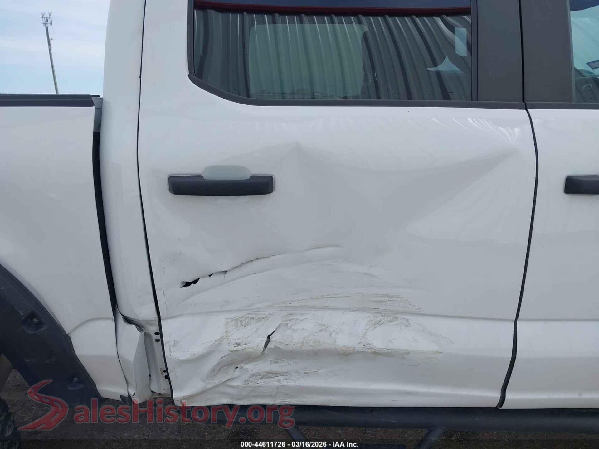 2021 FORD F-150 VIN 1FTFW1E55MFB48294, rear passenger side