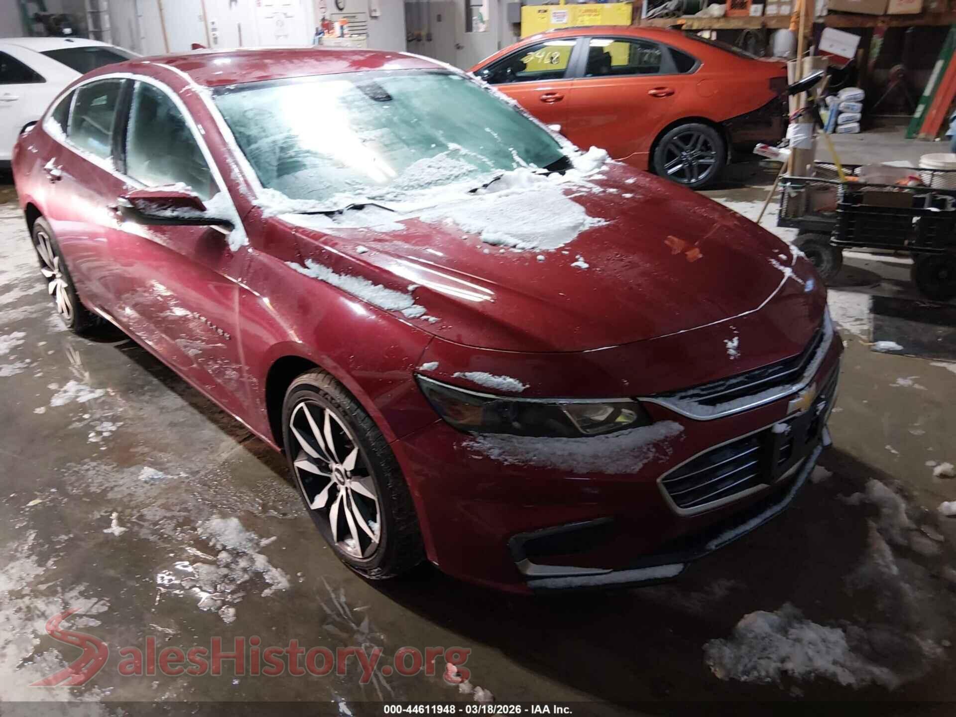 1G1ZE5STXHF283473 2017 CHEVROLET MALIBU