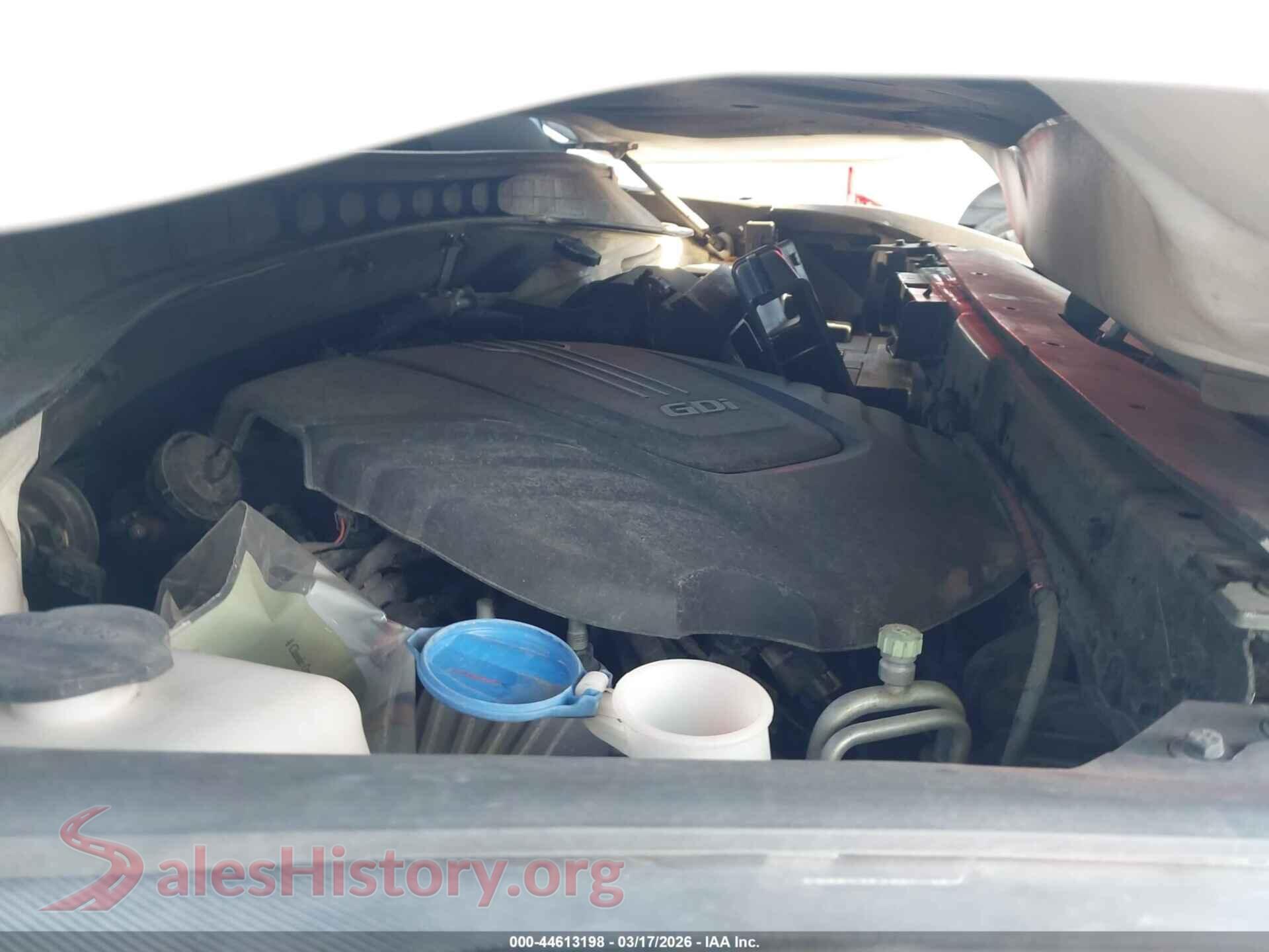 2017 KIA SORENTO VIN 5XYPK4A57HG230604, interior dashboard