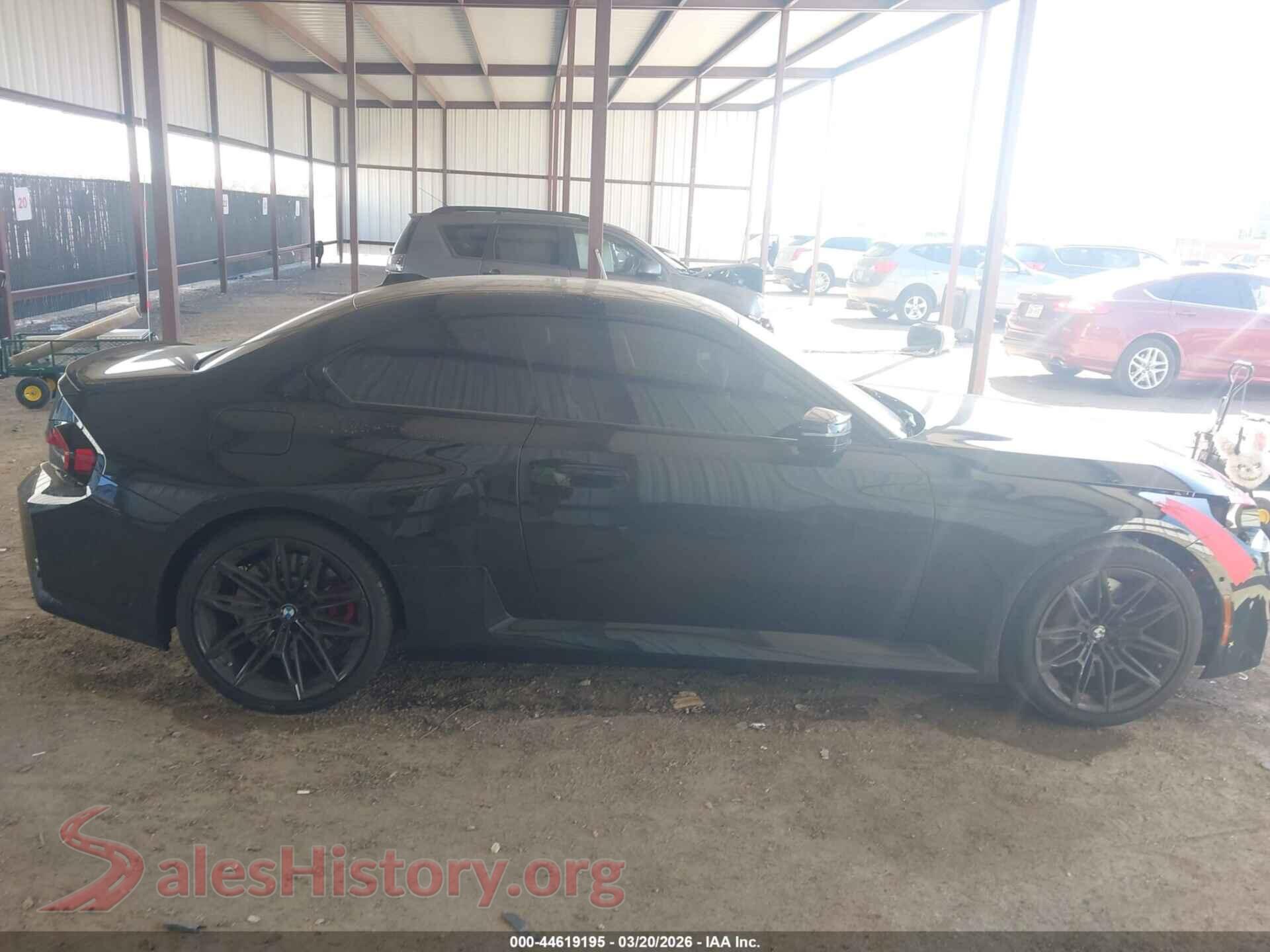 2025 BMW M2 VIN 3MF23DM03S8F30244, auction photo 14