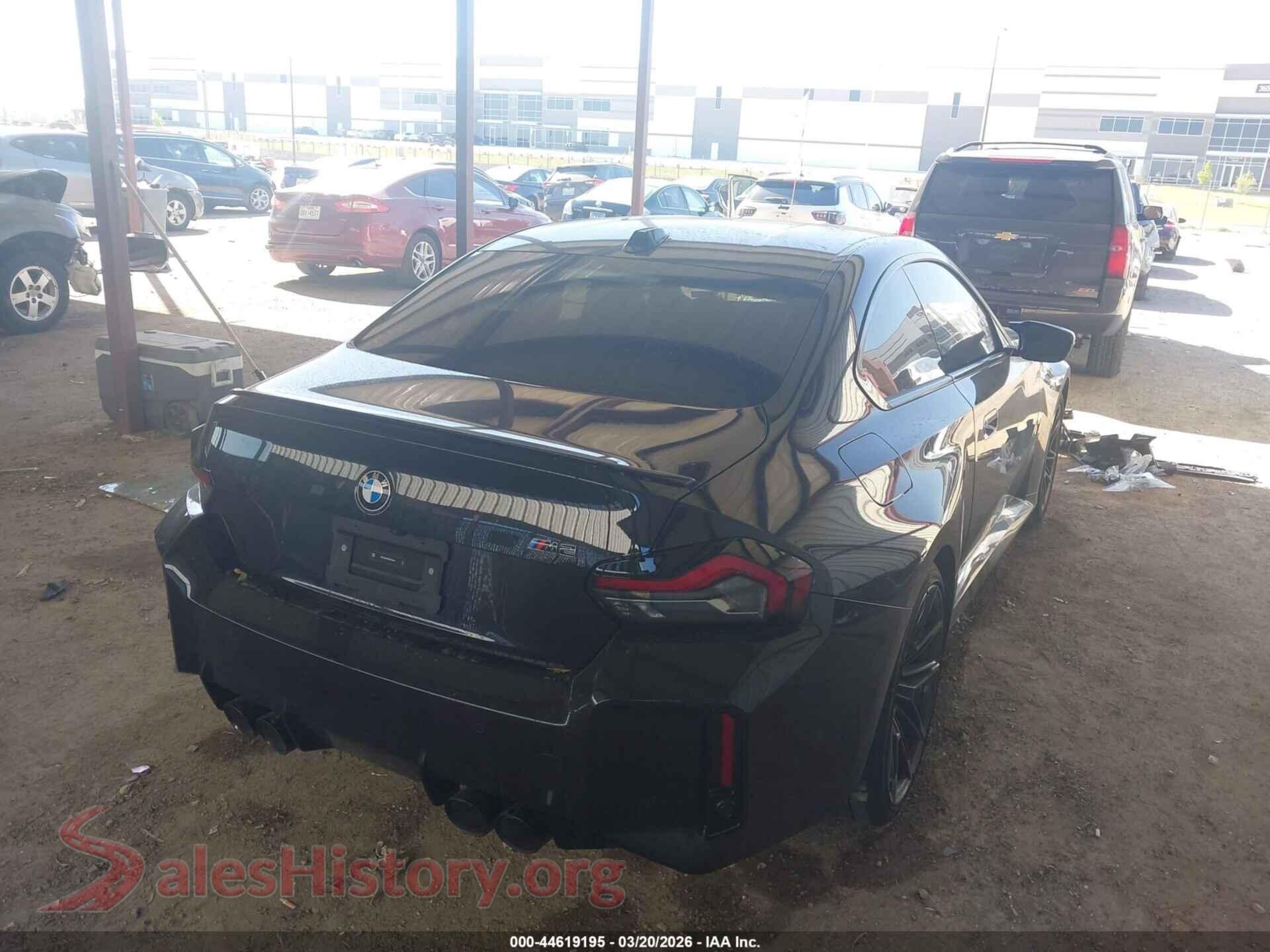 2025 BMW M2 VIN 3MF23DM03S8F30244, rear driver side