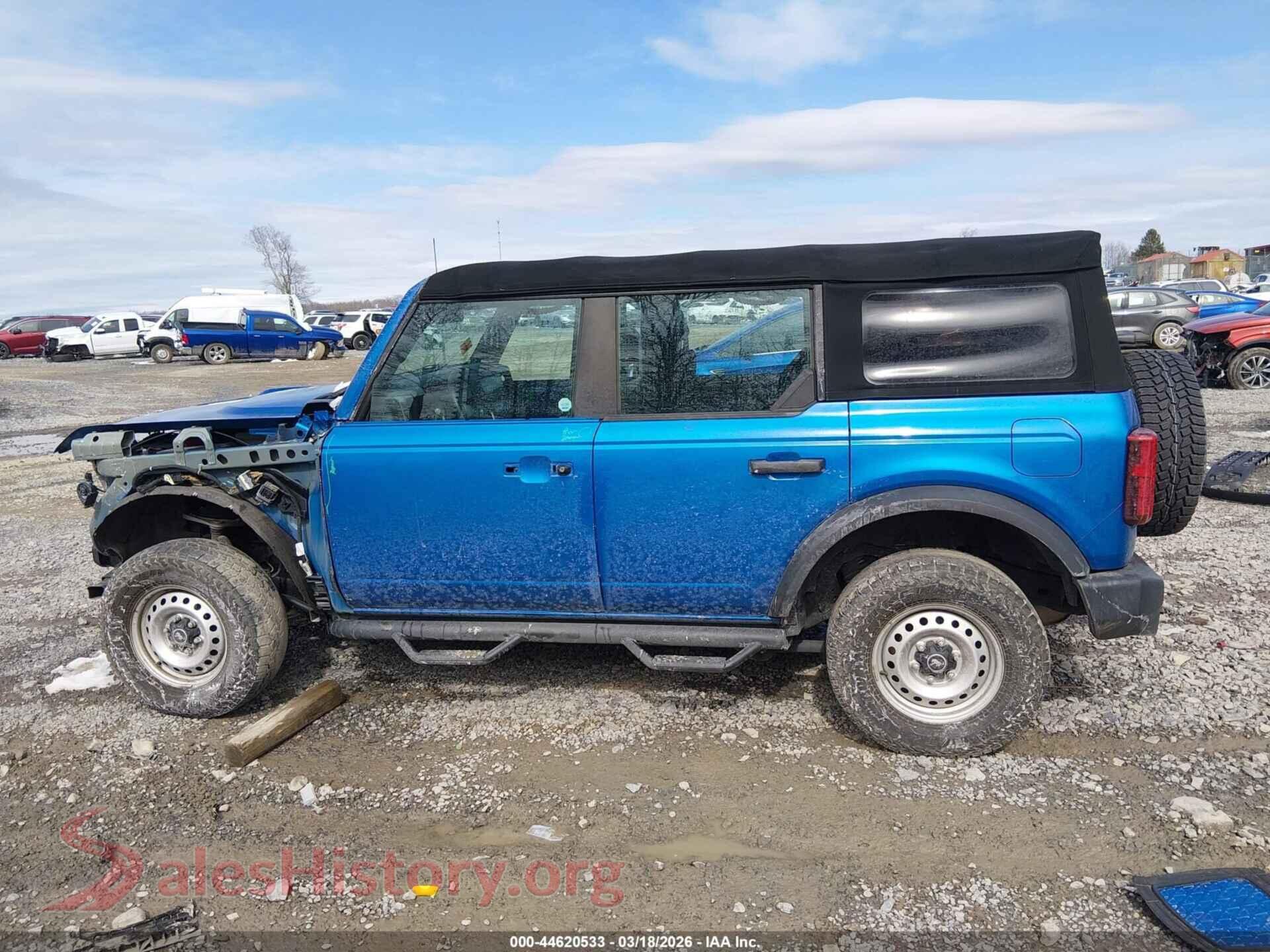 2022 FORD BRONCO VIN 1FMDE5BH0NLA93963, auction photo 15