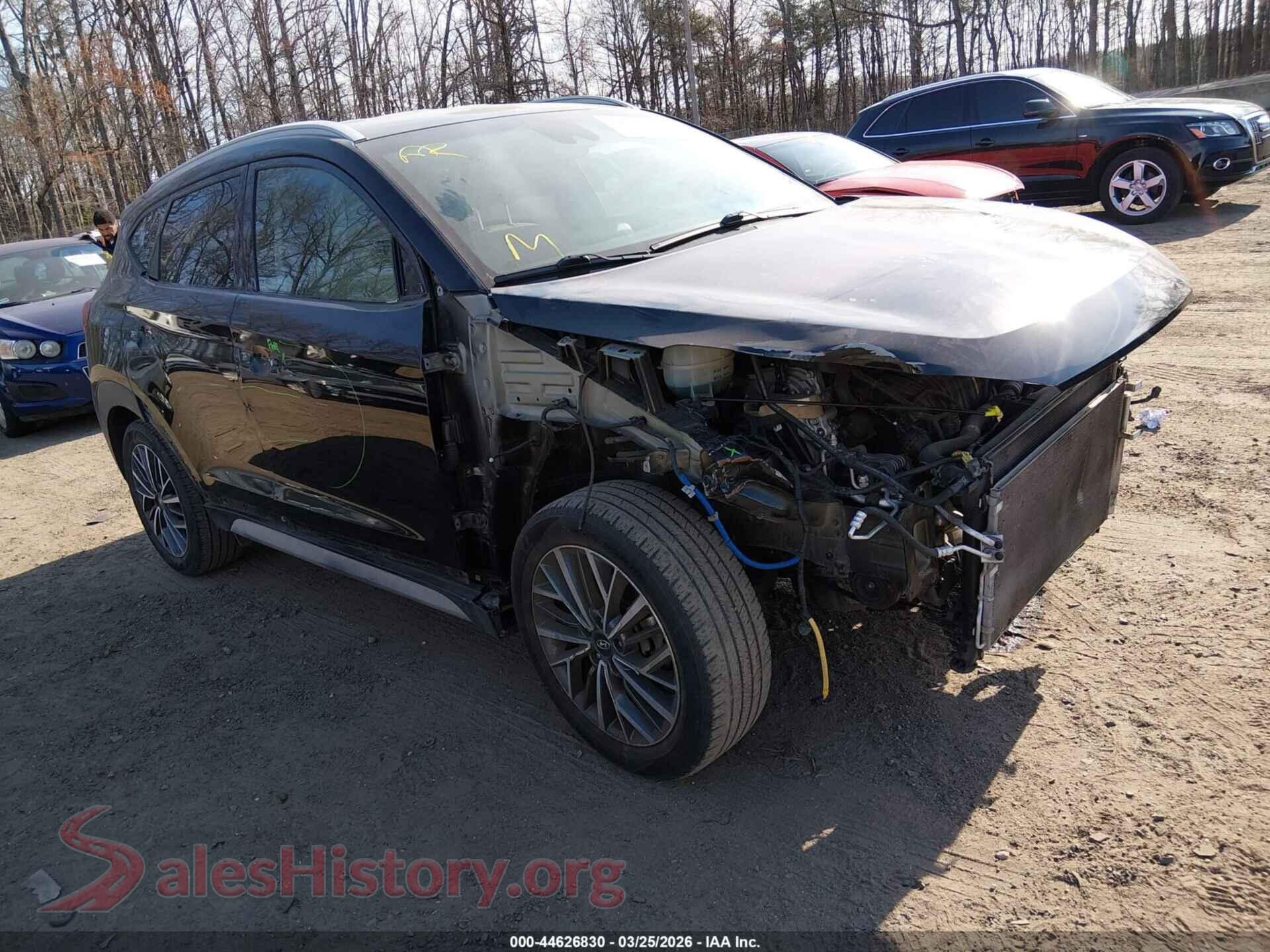 2019 HYUNDAI TUCSON VIN KM8J33AL2KU875562, auction photo