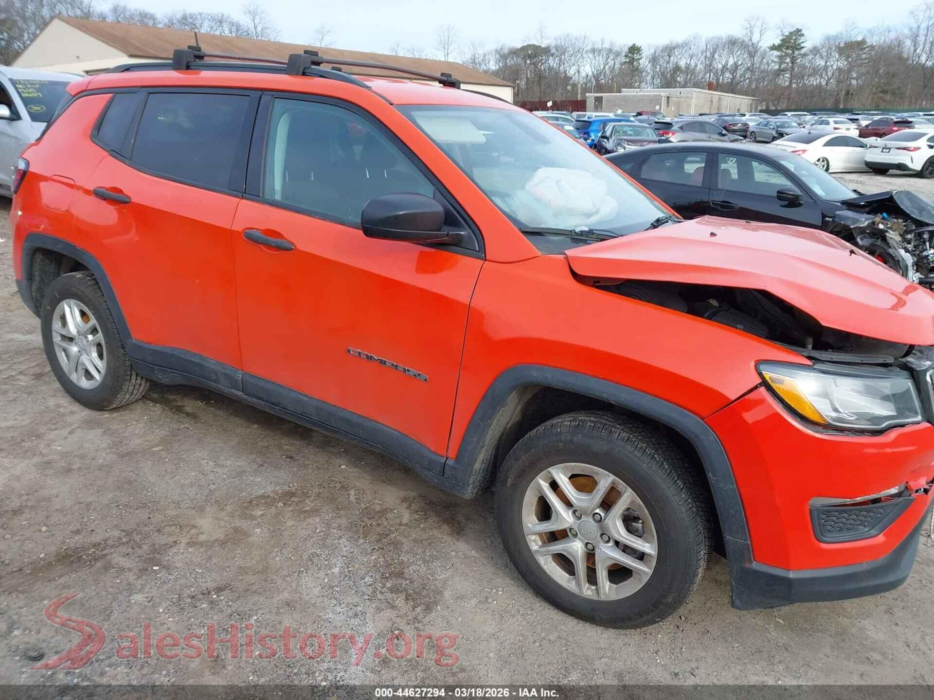 3C4NJCAB4JT339398 2018 JEEP COMPASS