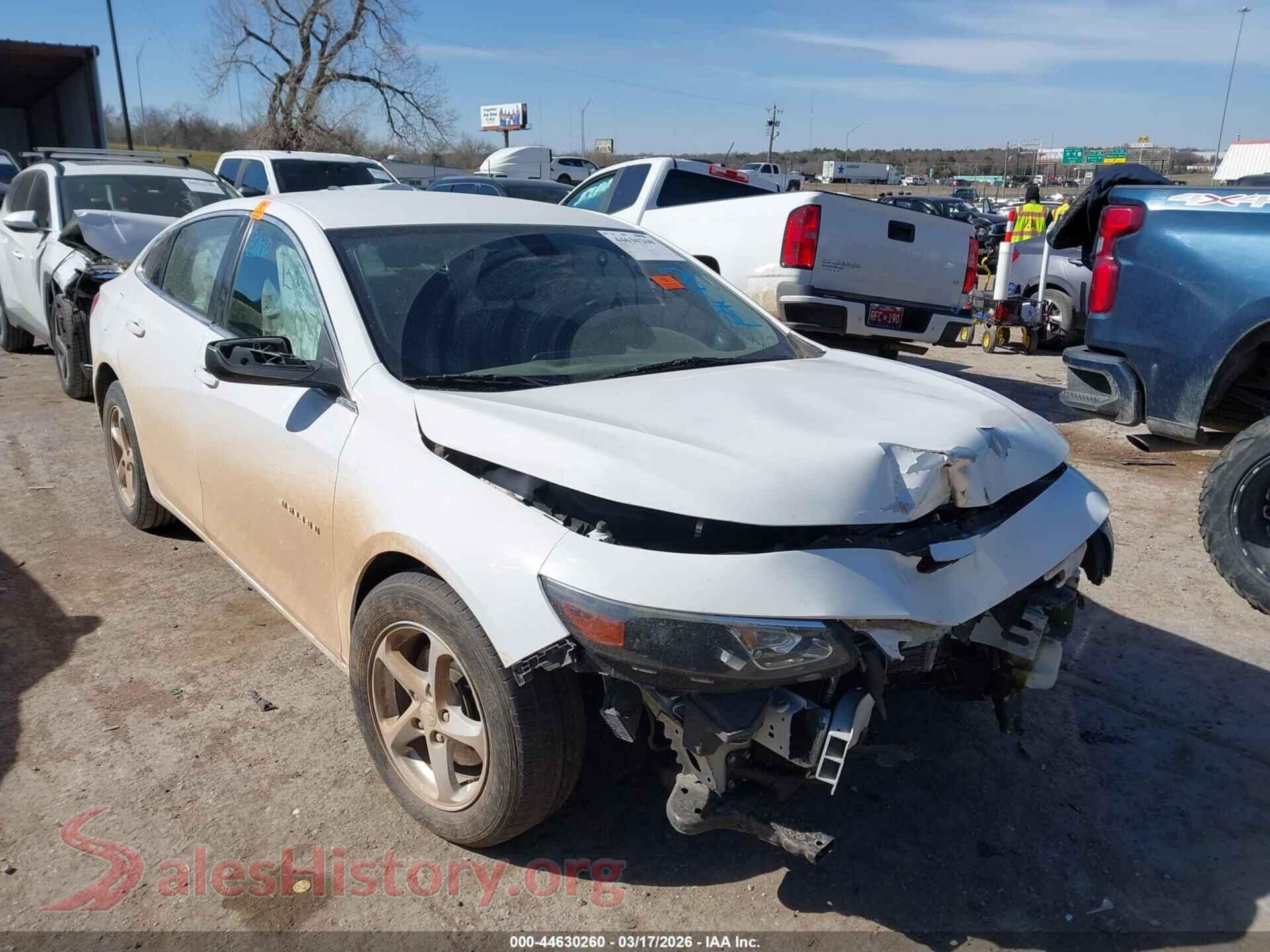 1G1ZB5STXHF124459 2017 CHEVROLET MALIBU