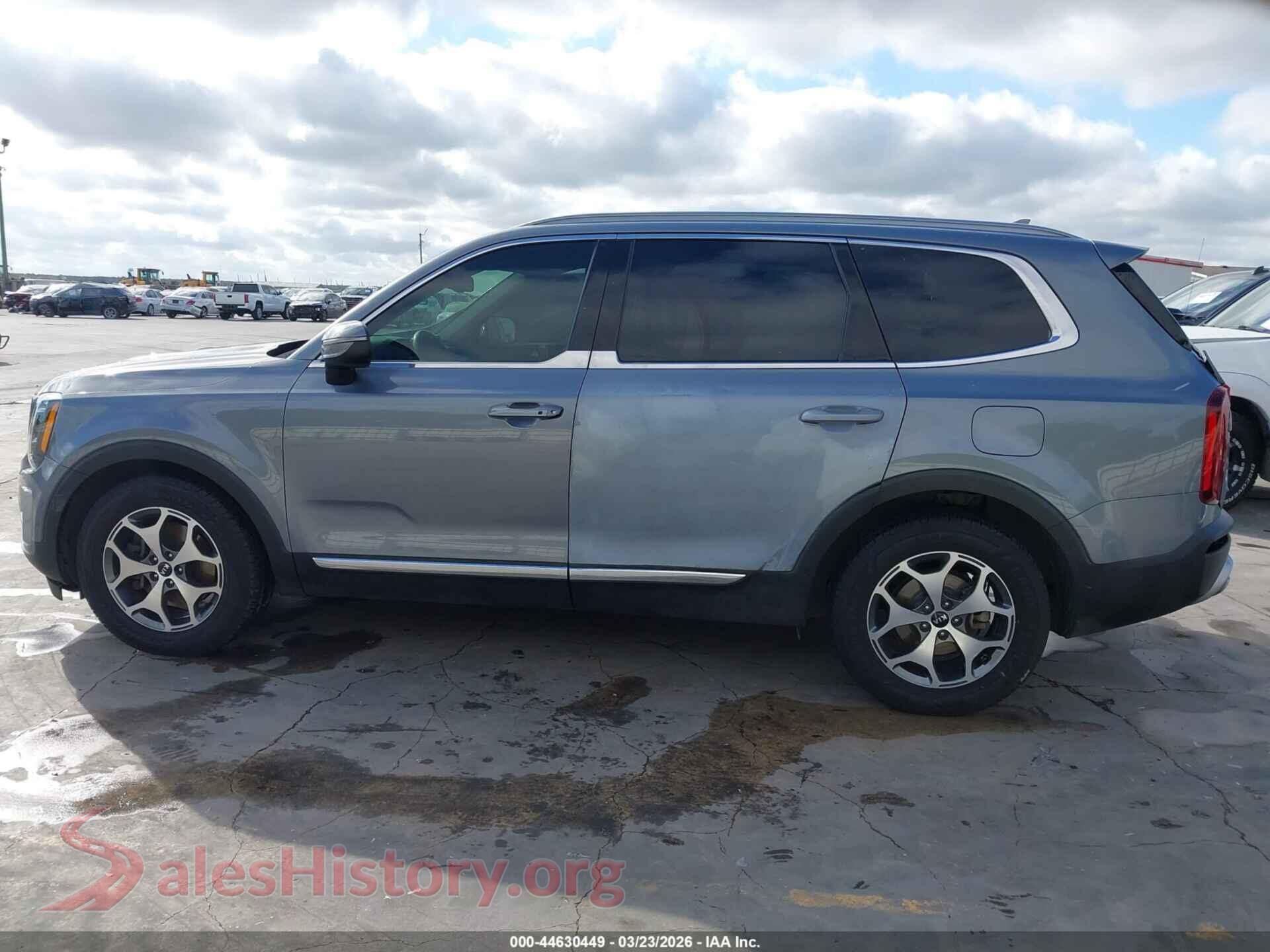 2020 KIA TELLURIDE VIN 5XYP34HC7LG046614, auction photo 14