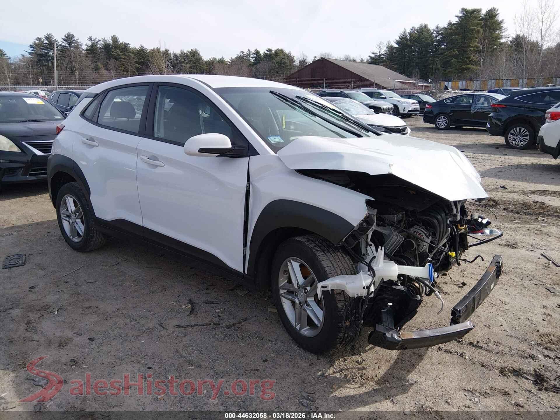 2019 HYUNDAI KONA VIN KM8K1CAA1KU301673, auction photo
