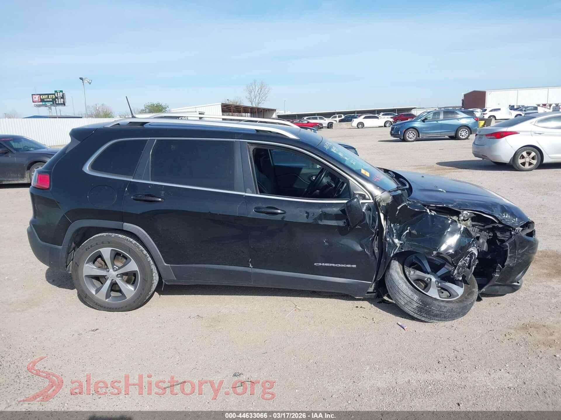 2020 JEEP CHEROKEE VIN 1C4PJMDN5LD549571, auction photo 13