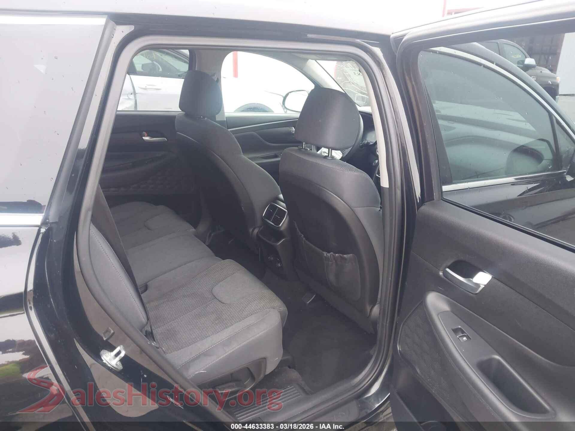 2020 HYUNDAI SANTA FE VIN 5NMS3CADXLH192597, front passenger side