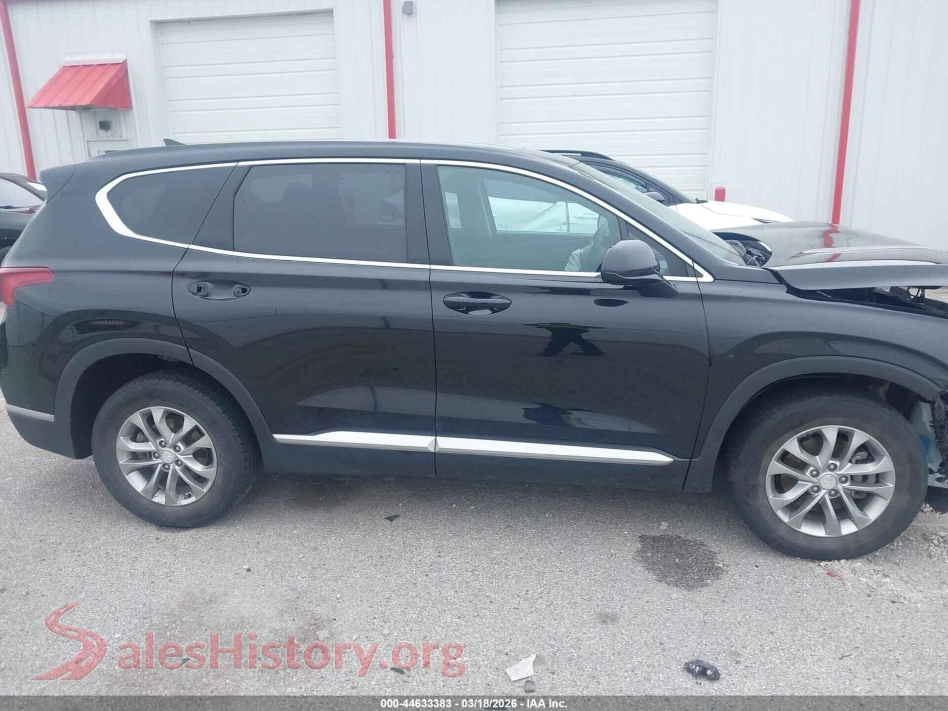 2020 HYUNDAI SANTA FE VIN 5NMS3CADXLH192597, auction photo 14