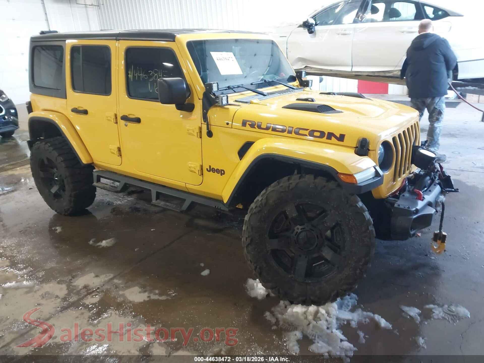2019 JEEP WRANGLER UNLIMITED VIN 1C4HJXFG2KW611192, auction photo